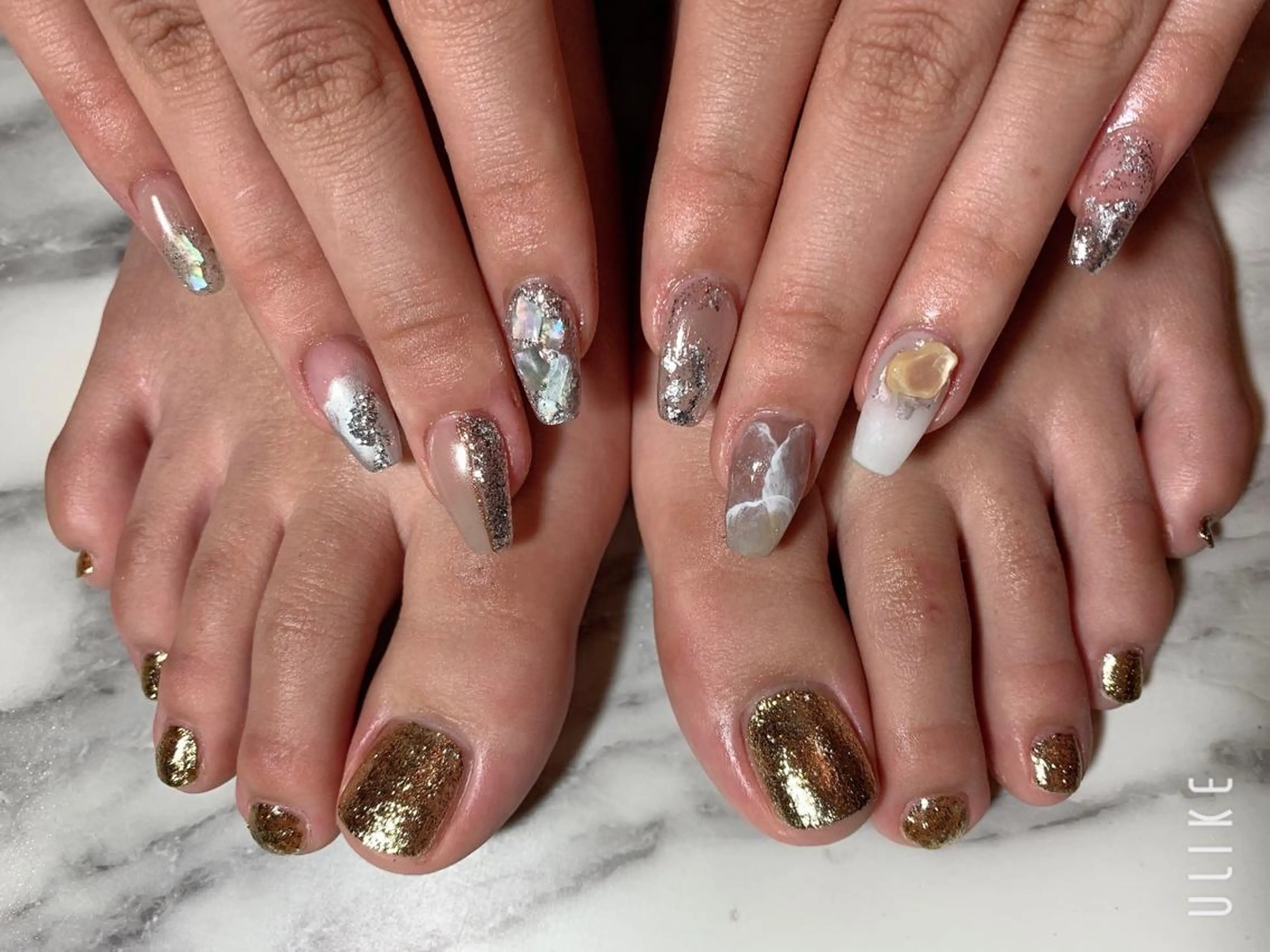 ネイル フットネイル ジェルネイル ワンカラーネイル Nail &Beauty Salon ☆Kirari☆所属・ビューティサロン ☆Kirari☆のネイルデザイン
