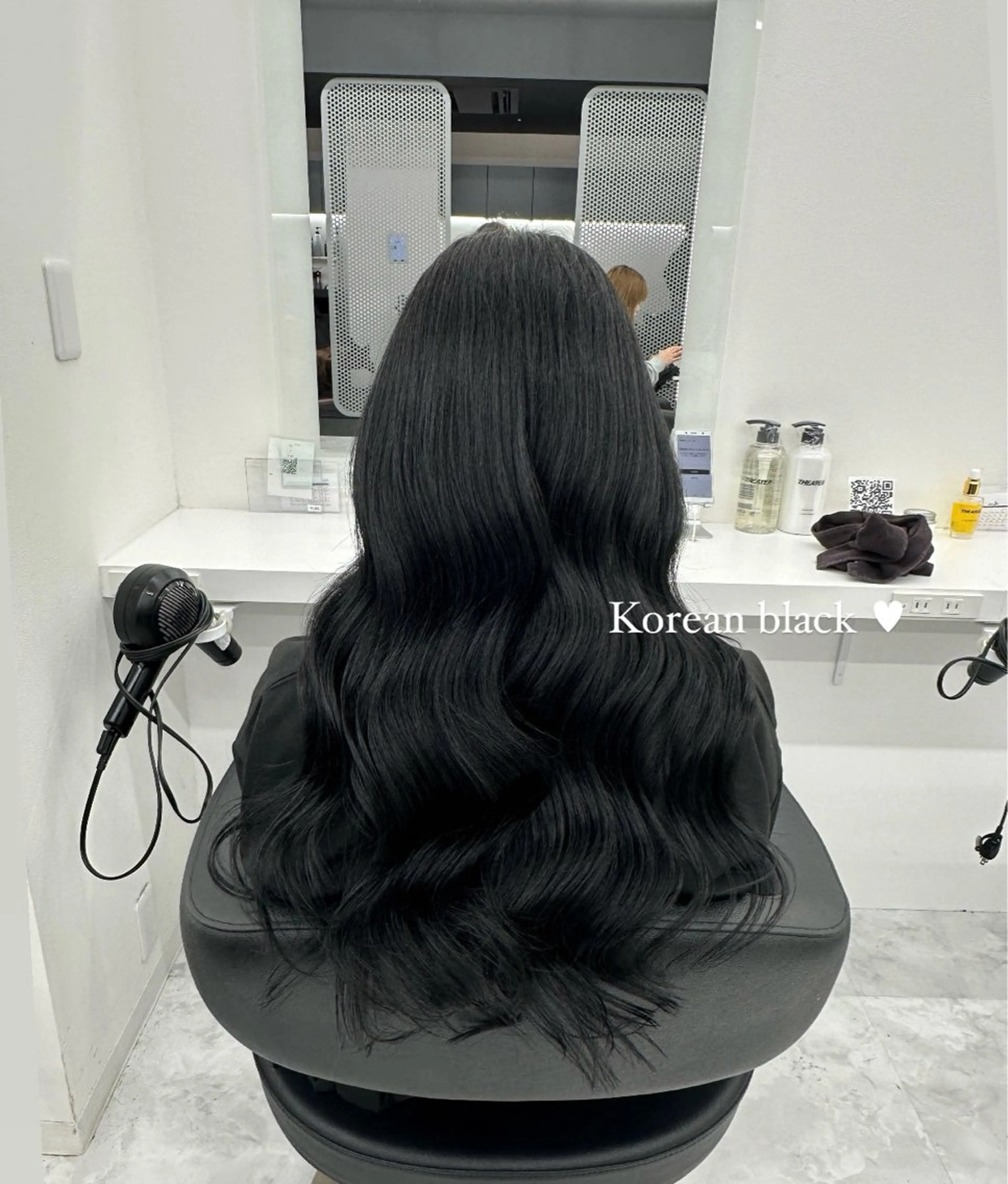 ロング カラー パーマ ヘアアレンジ メンズ キッズ ♥️韓国ヘア レイヤー♥️ゆりのヘアスタイル