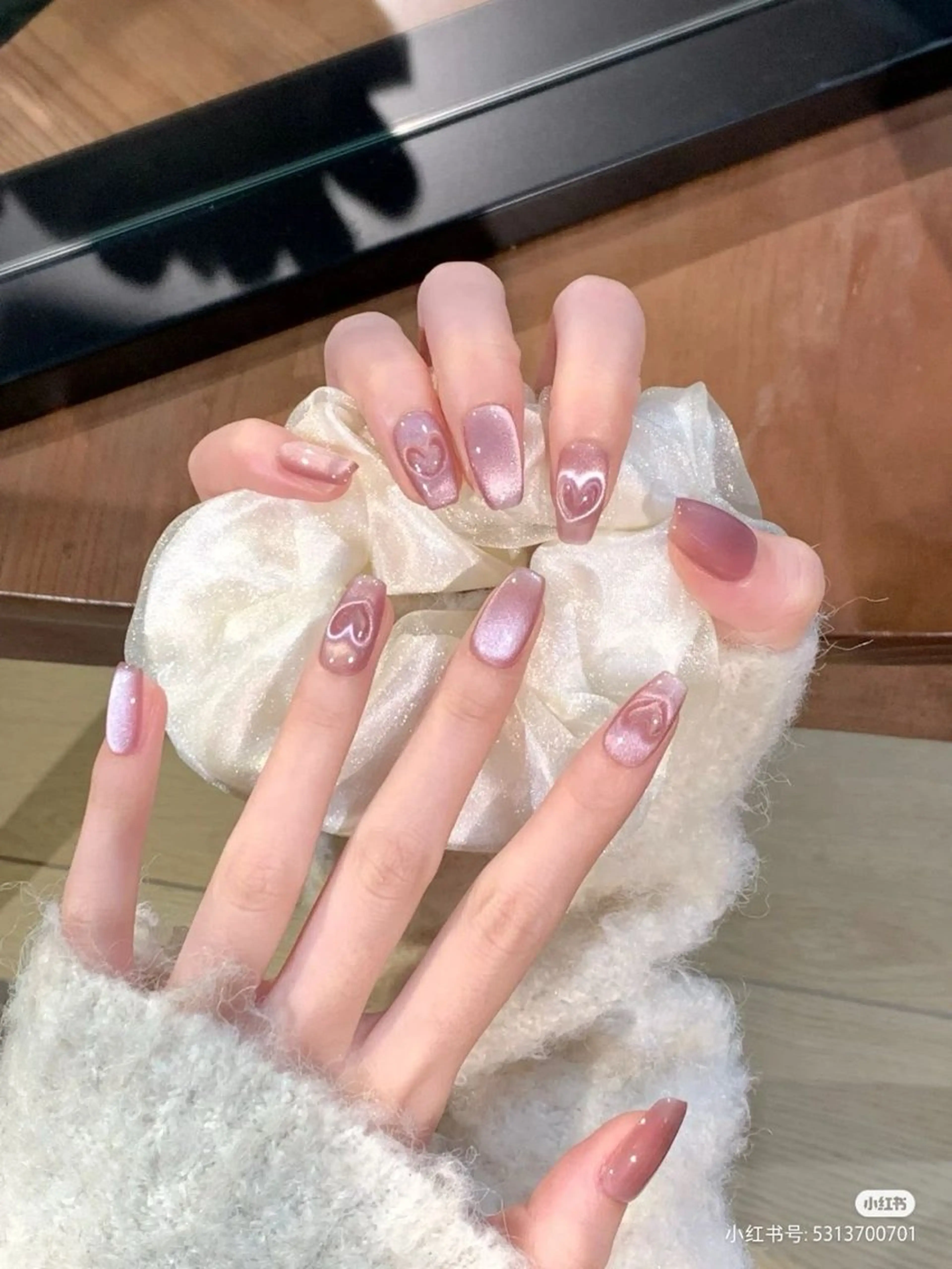 ネイル フットネイル グラデーション キラキラネイル マグネットネイル シンプルネイル Lina nail Lina nailのネイルデザイン