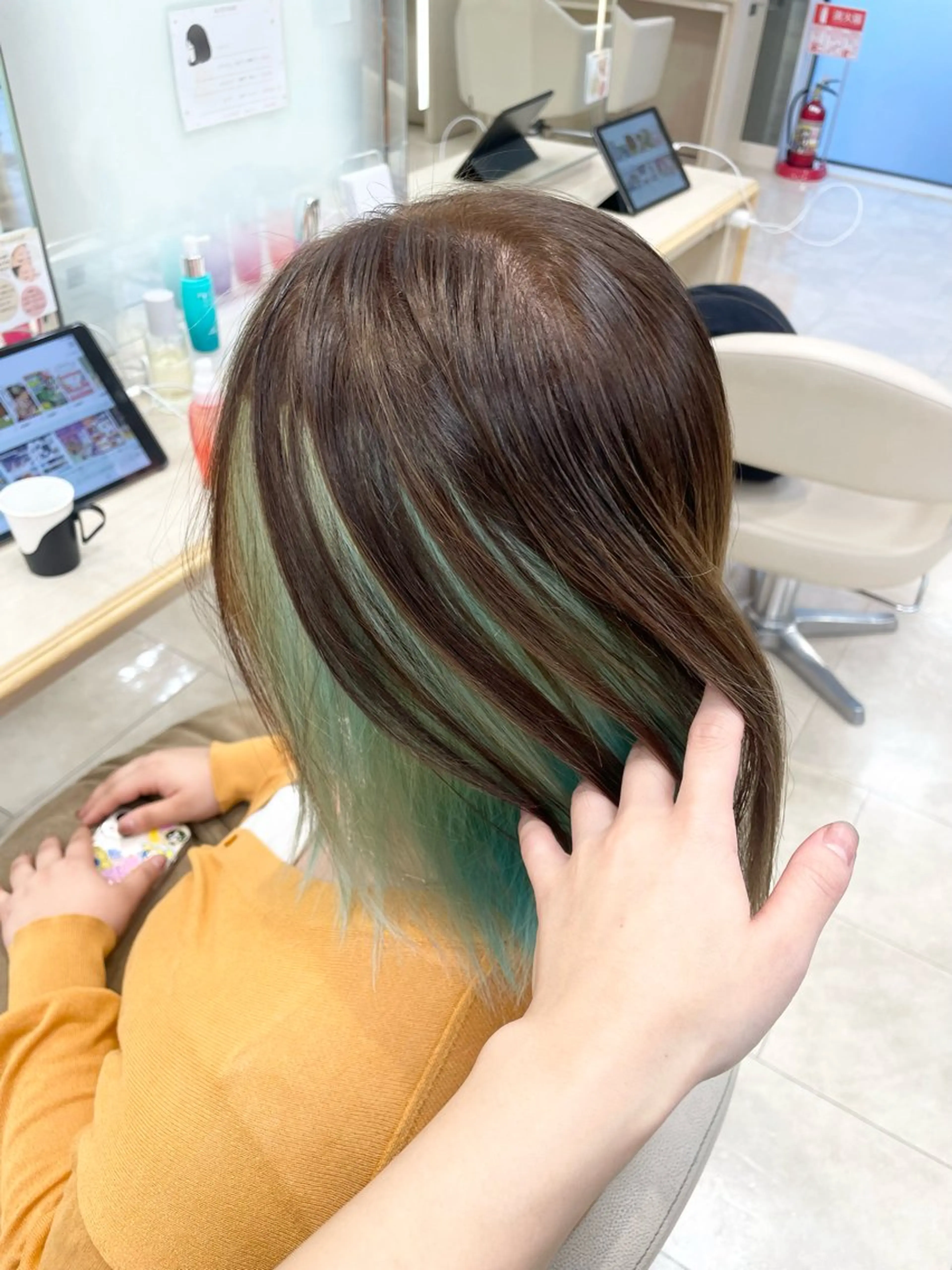 ミディアム カラー ボブのスペシャリスト ·˖Reika·˖✩のヘアスタイル