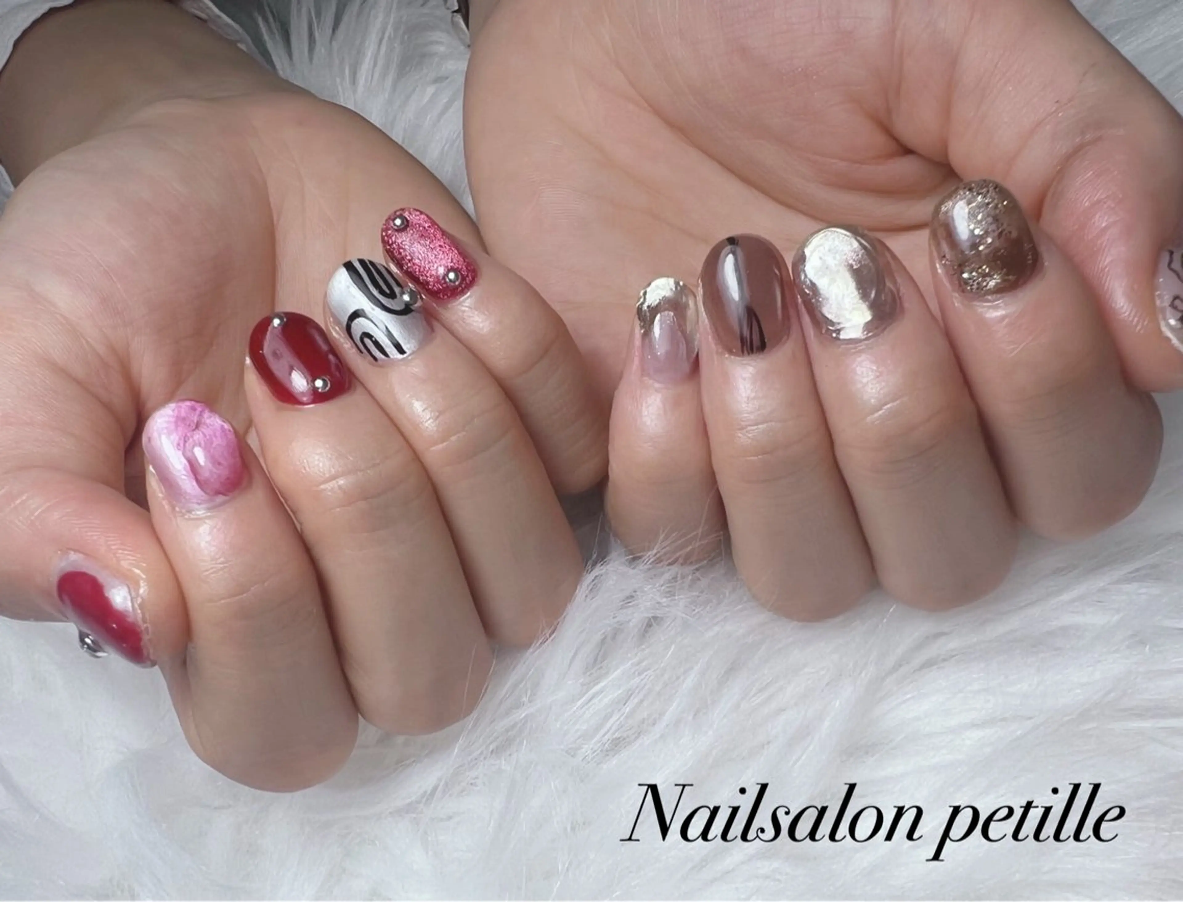 ネイル ハンドネイル Nailsalon petille所属・Ｈ azのネイルデザイン