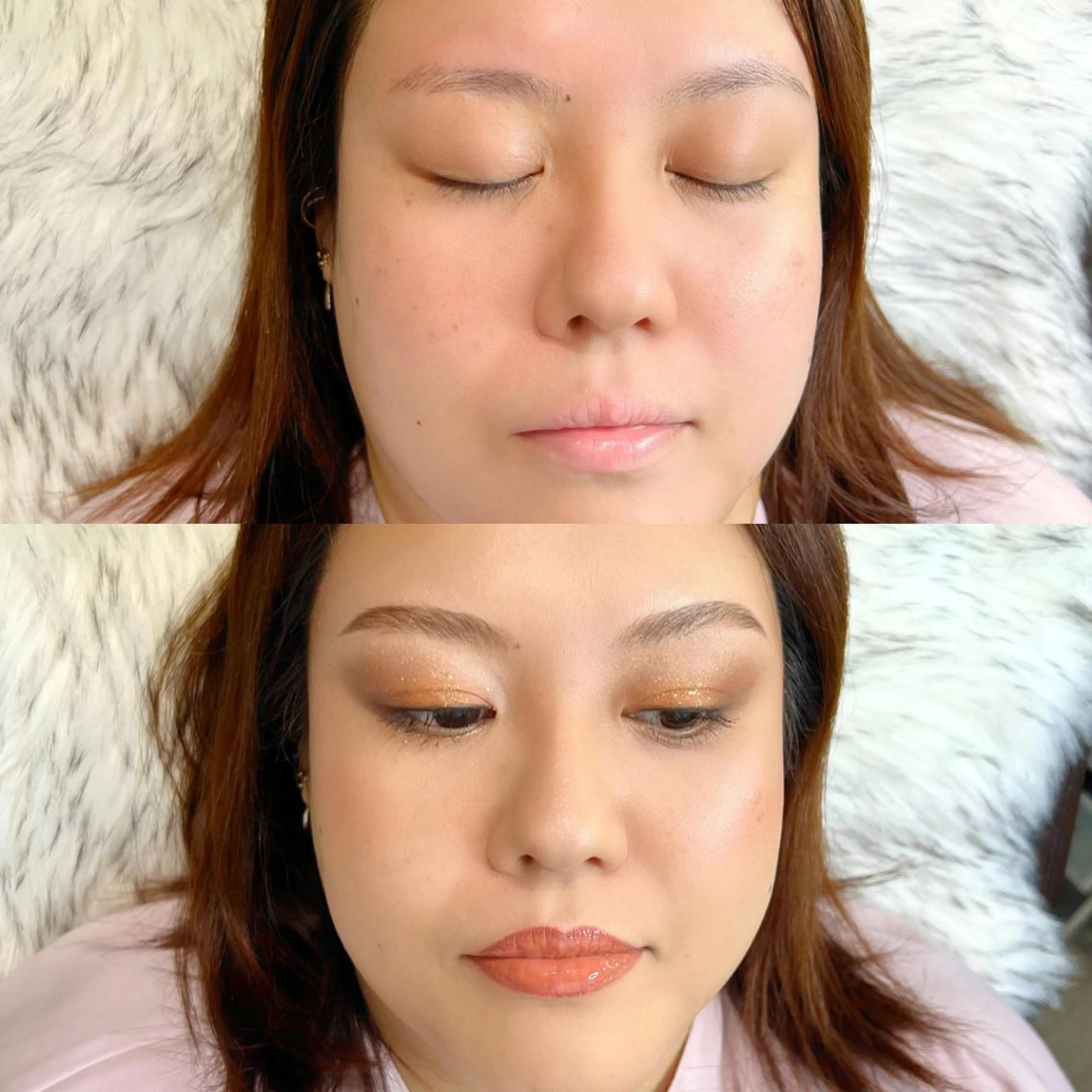 アイブロウ Mizuliネイル 眉毛メイクのサロンのネイルデザイン