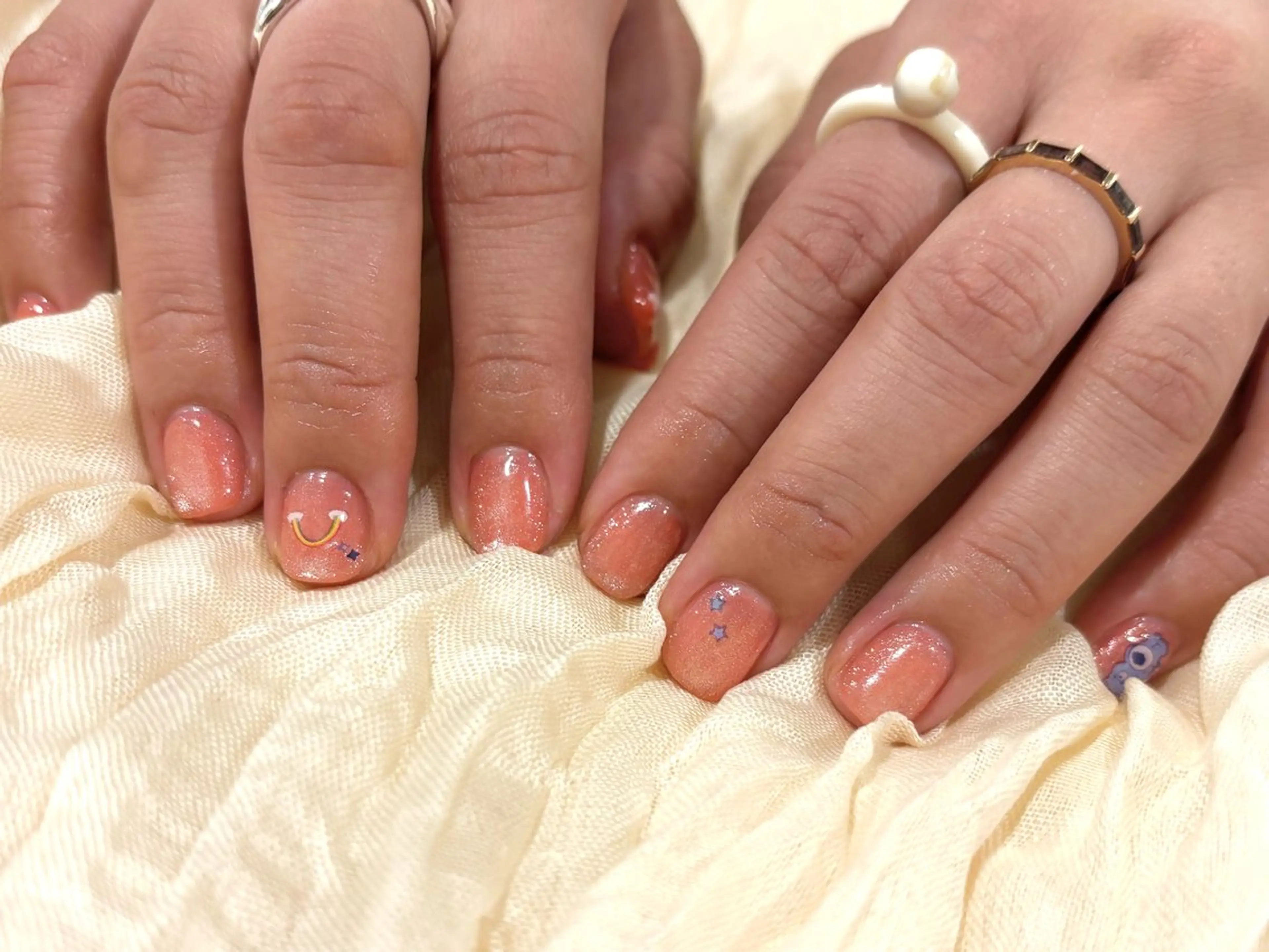 〔Hand〕マグネットワンカラー🧲パラジェル使用✨オフなしの写真