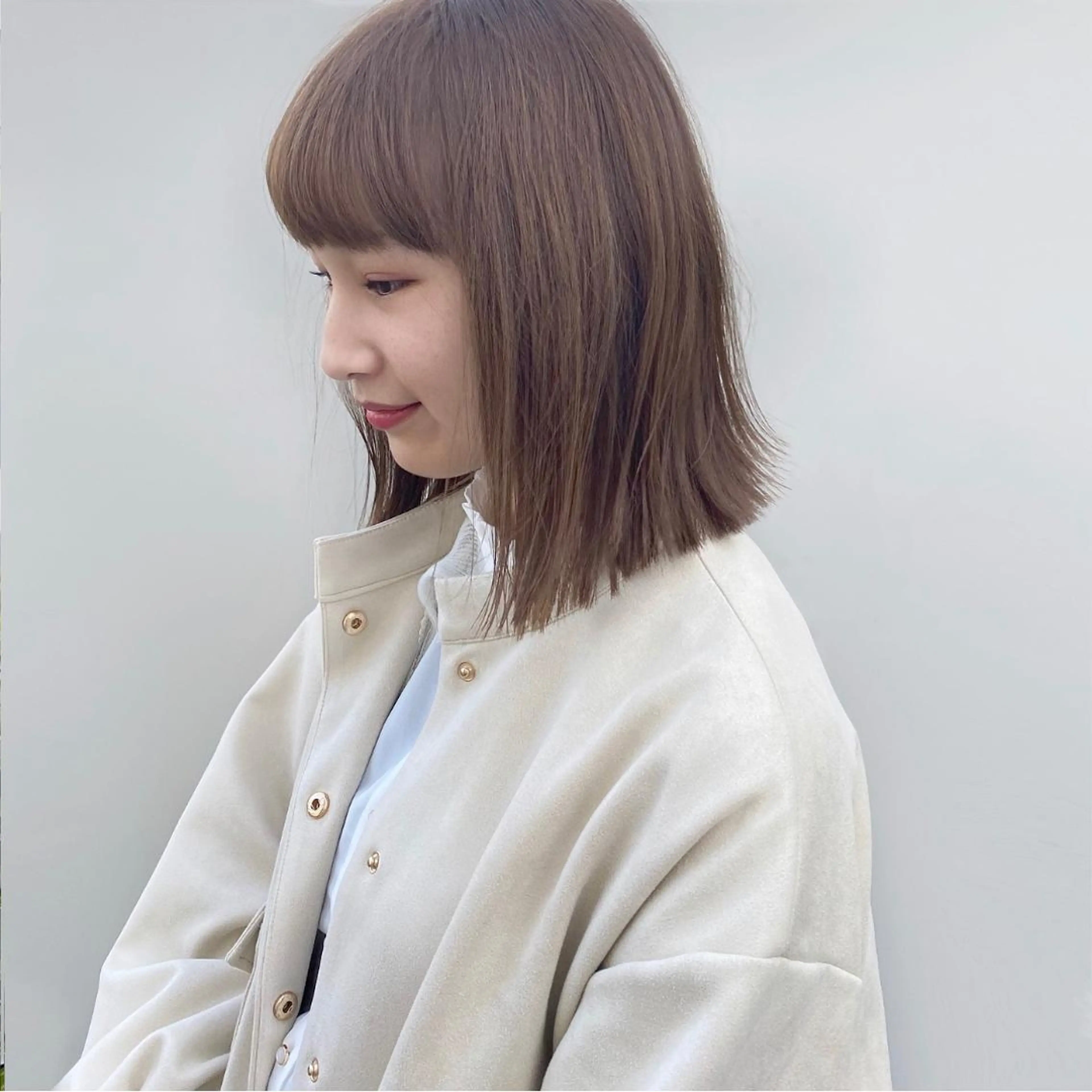 ミディアム kohana 🎀韓国ヘア🎀🤍のヘアスタイル