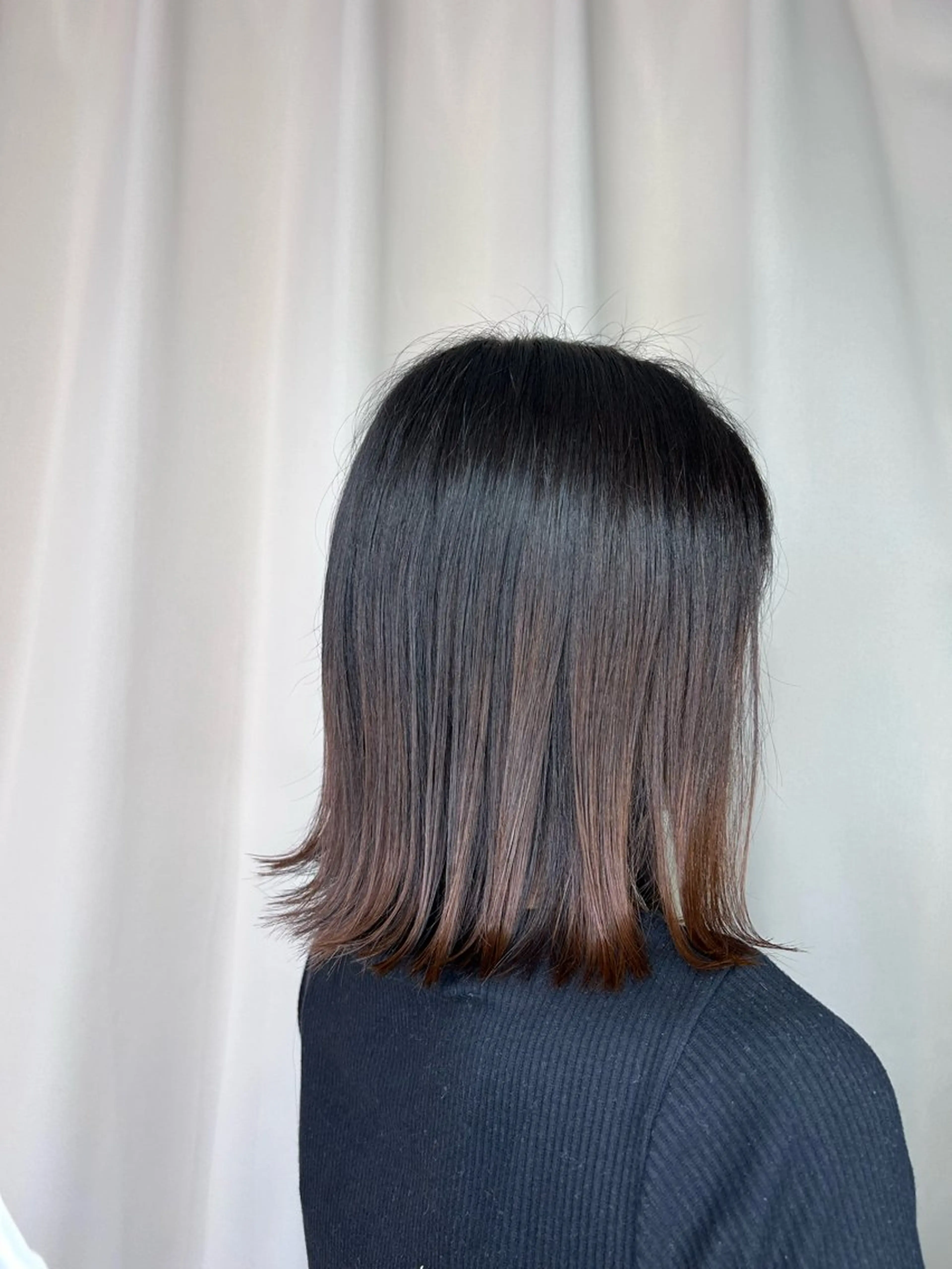 ミディアム mizuki THREE（A）のヘアスタイル