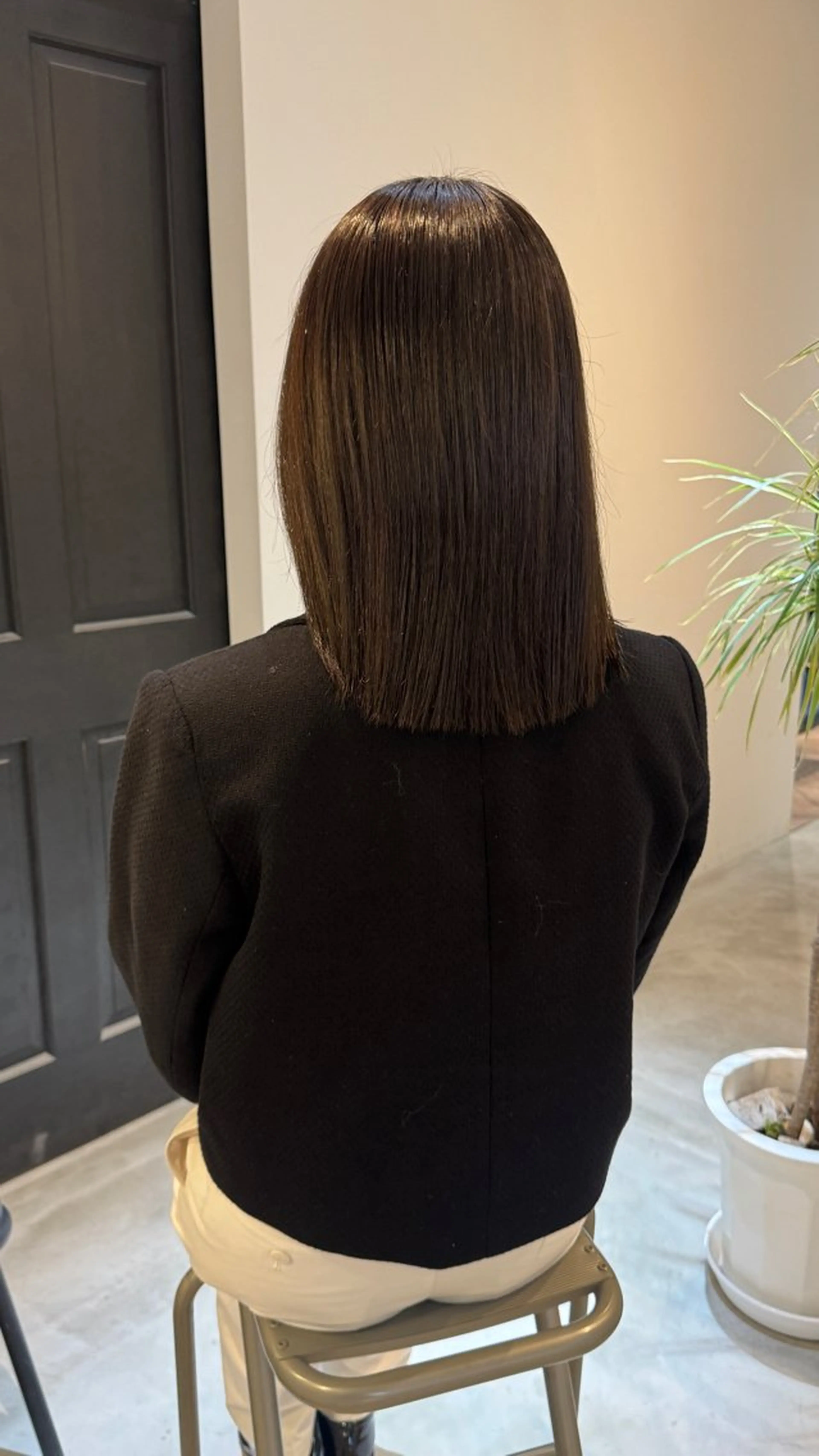 ミディアム カラー ブラウンカラー くすみブラウン ヘアカラー トリートメント 華奈/オリーブ/ ベージュ/抜け感🥣のヘアスタイル