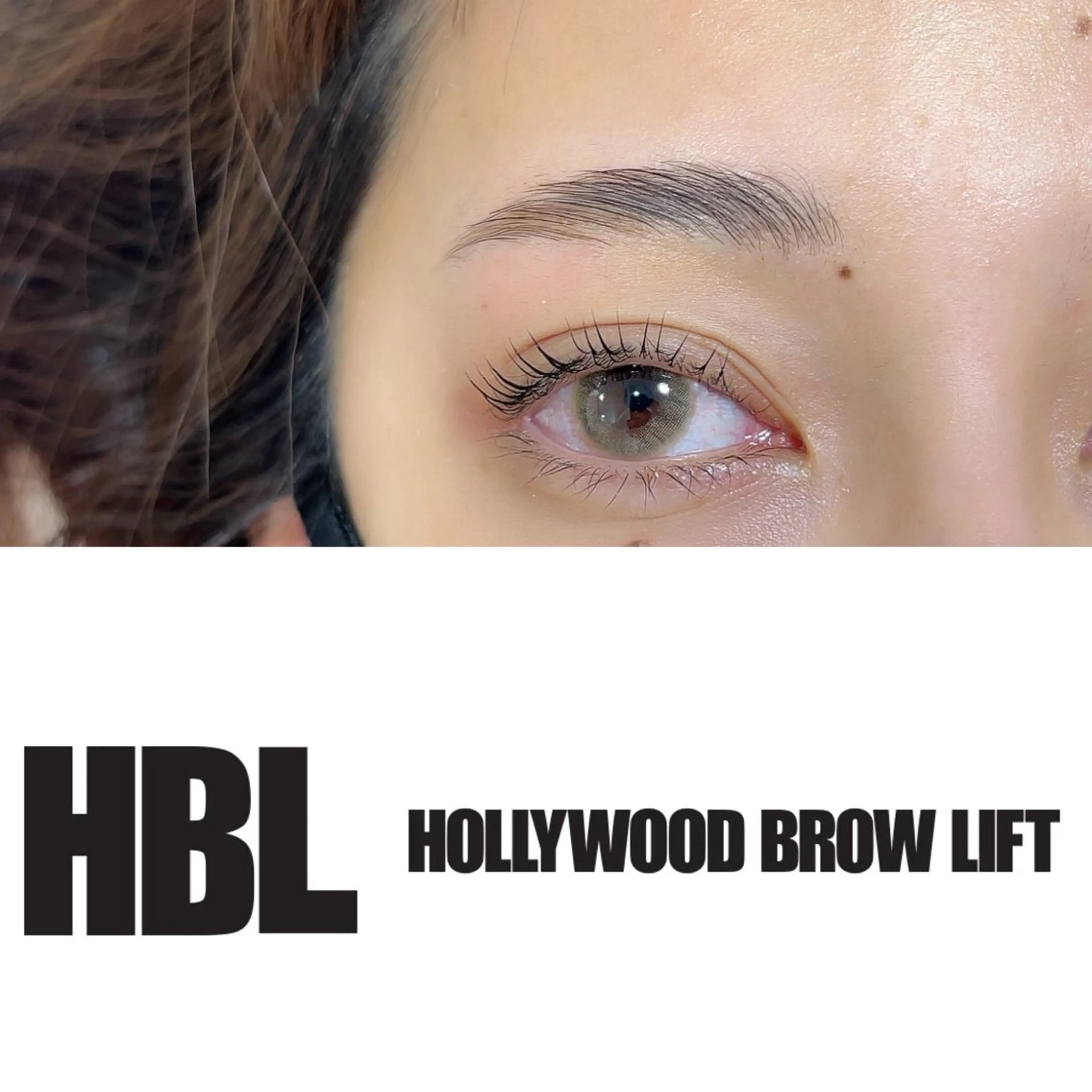 アイブロウ ハリウッドブロウリフト eyelist Yuuuのマツエク・マツパデザイン