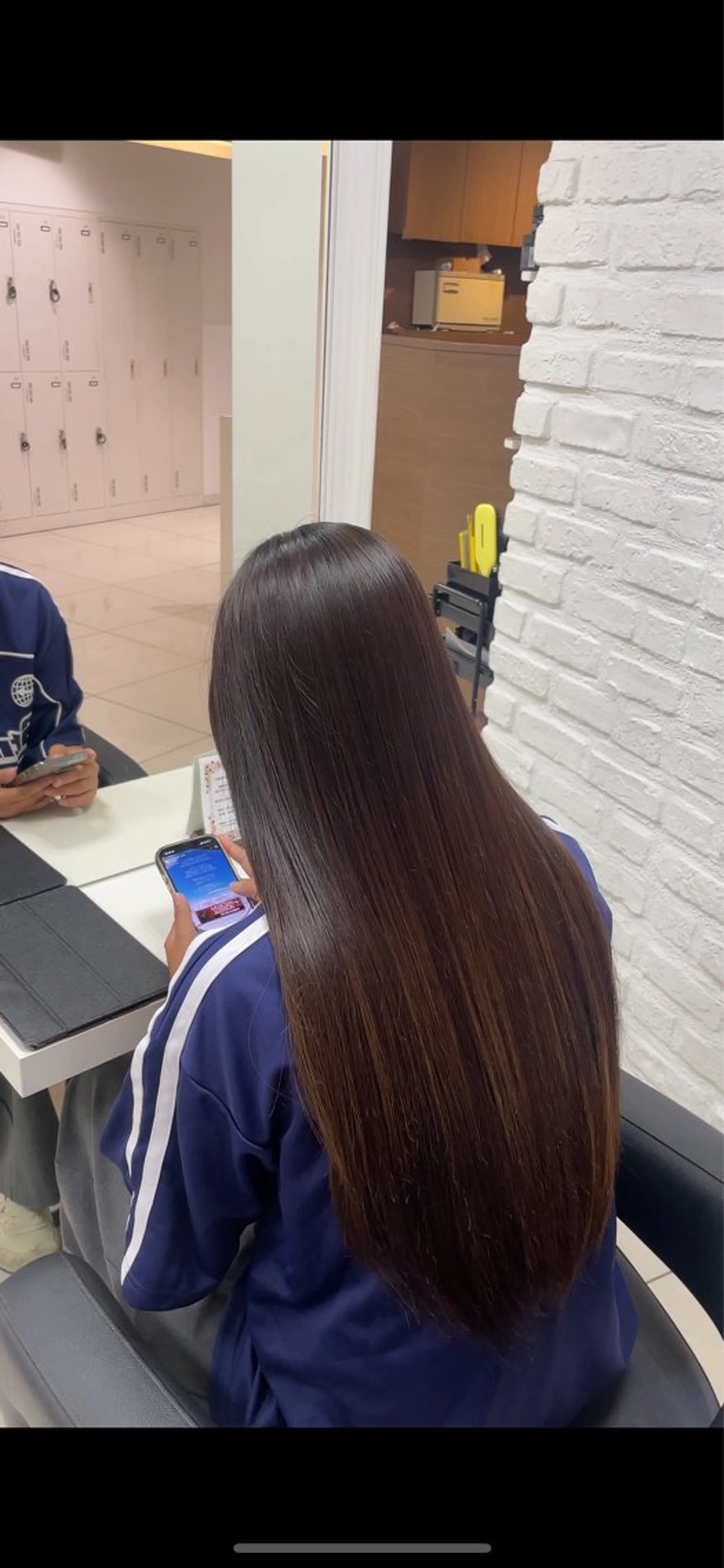 ロング 縮毛矯正 サクラ🎀💟 kichijojiのヘアスタイル