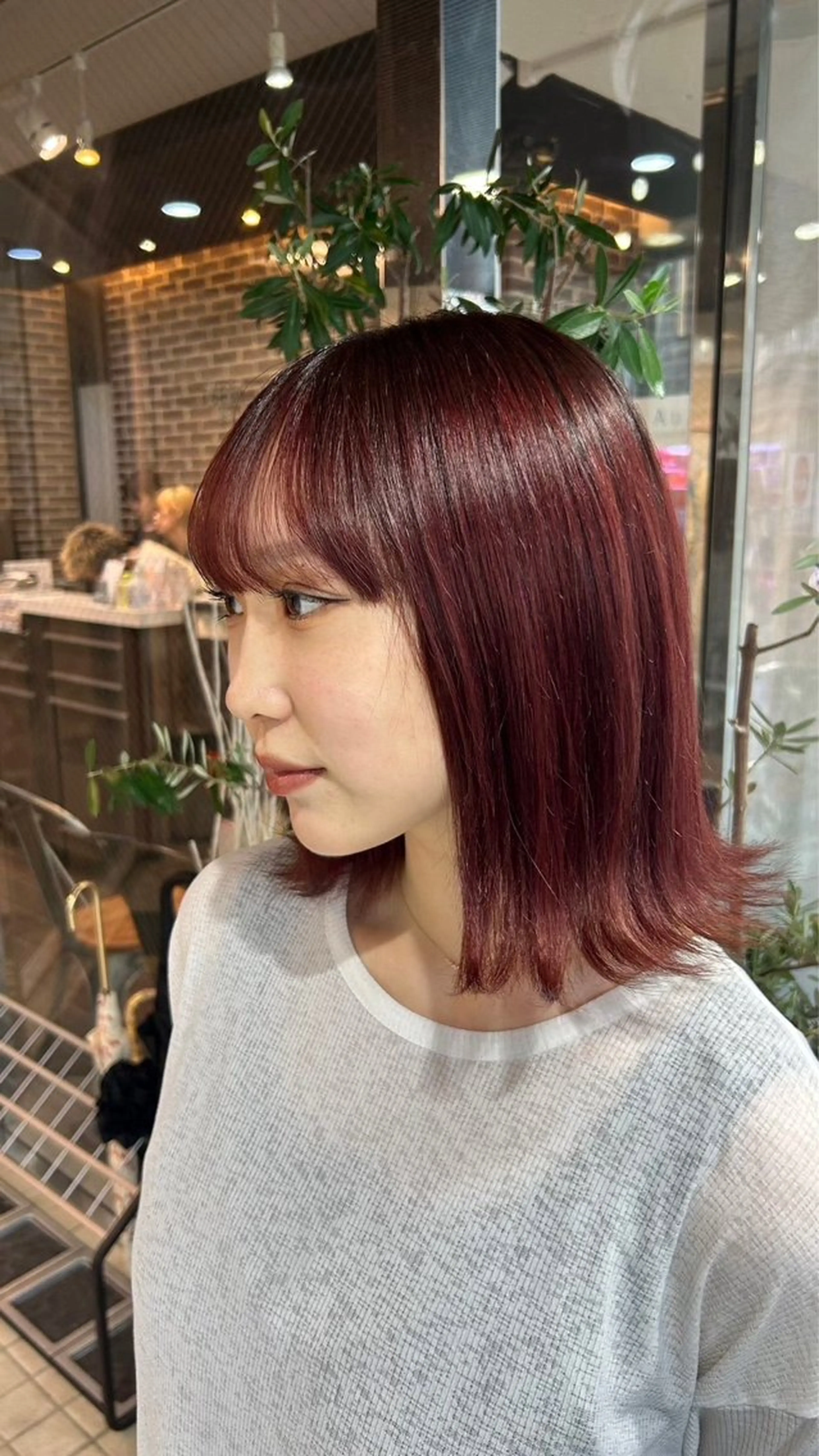 ショート カラー ブリーチ ケアブリーチ 透明感カラー デザインカラー ダブルカラー ヘアカラー トリートメント ハイトーン/マツエク AYAKA🌙のヘアスタイル