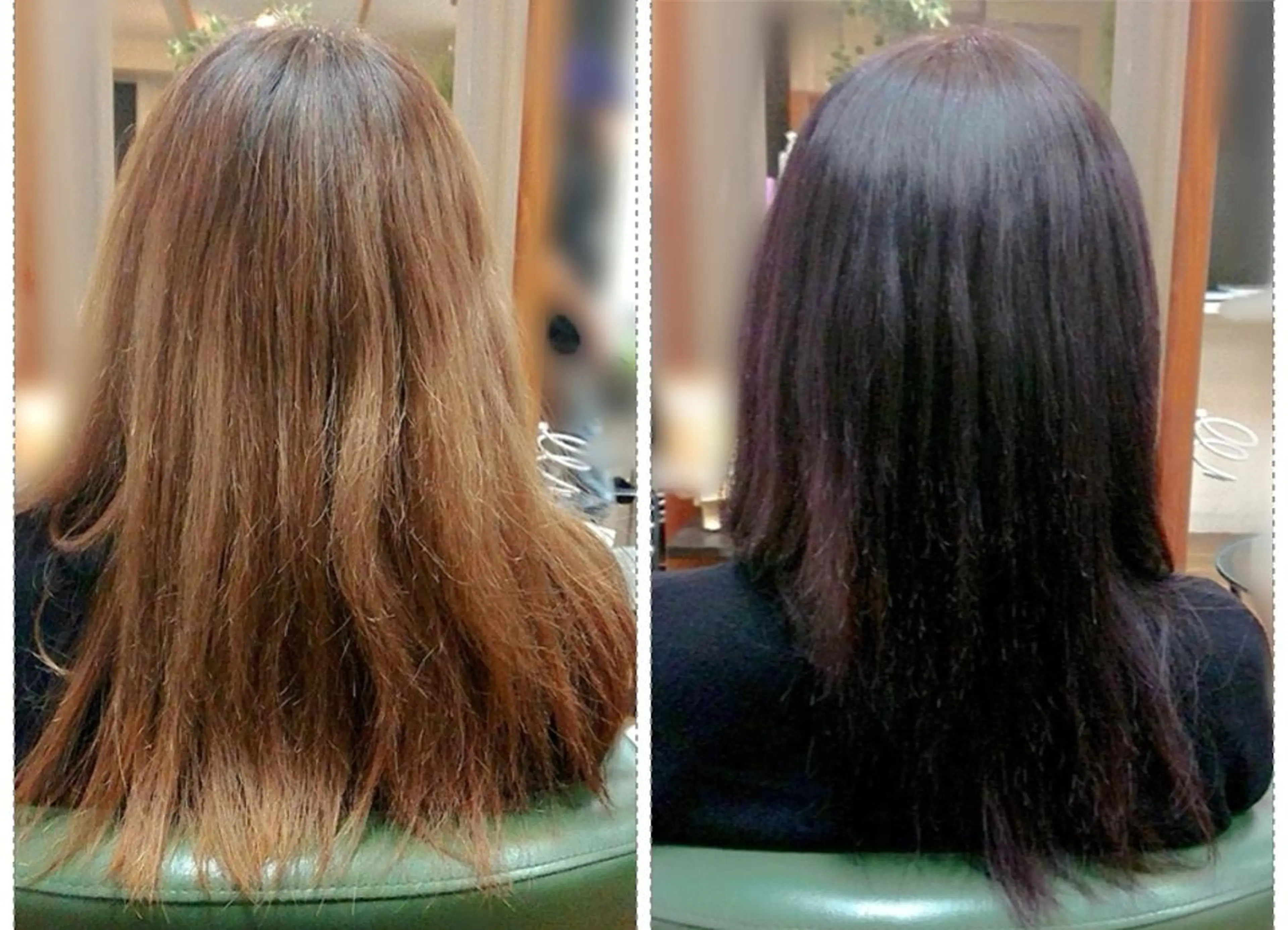 ロング ヘアカラー トリートメント 渡辺 康行のヘアスタイル