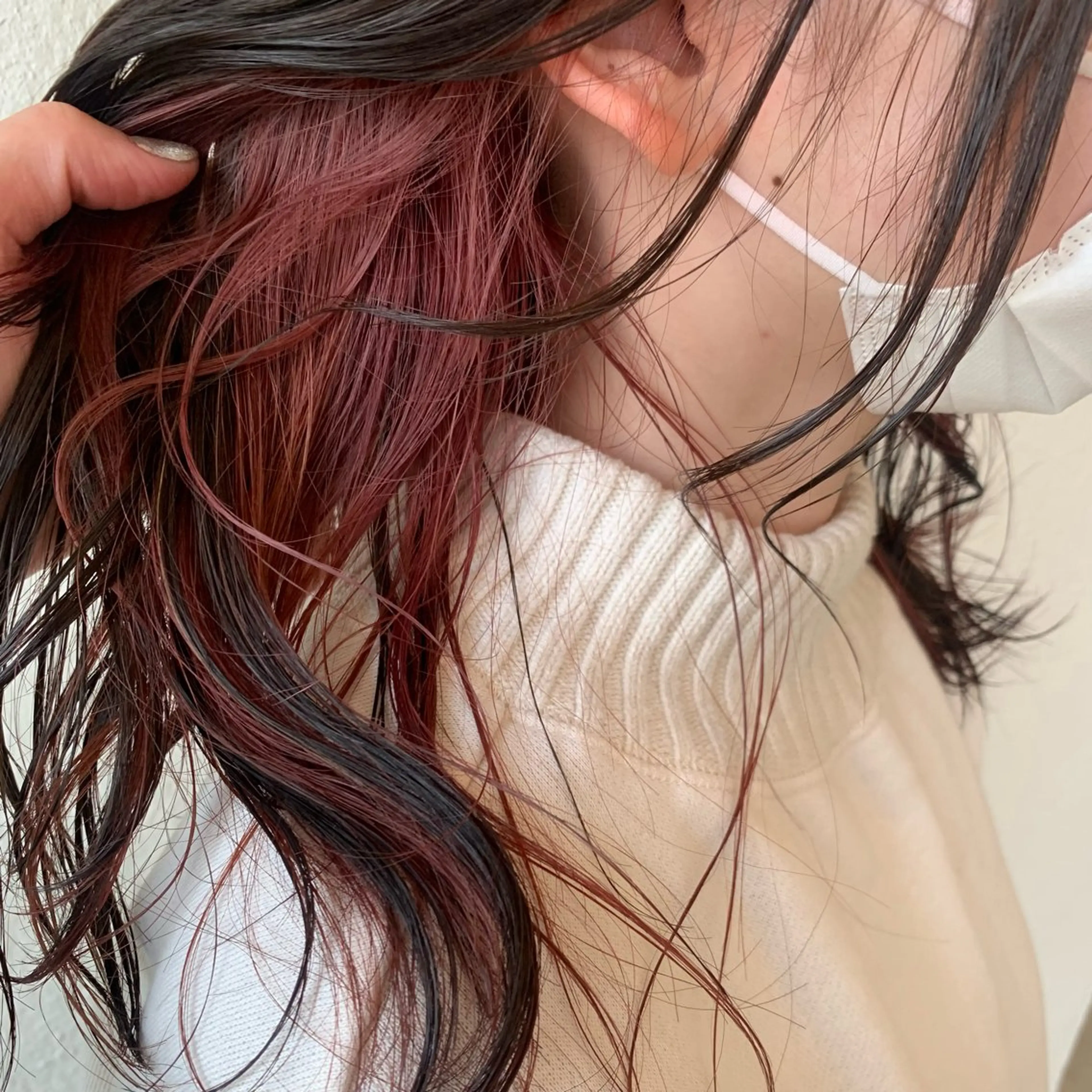 ミディアム カラー ヘアアレンジ ETERNAL所属・透明感カラー🌛 reikaのヘアスタイル