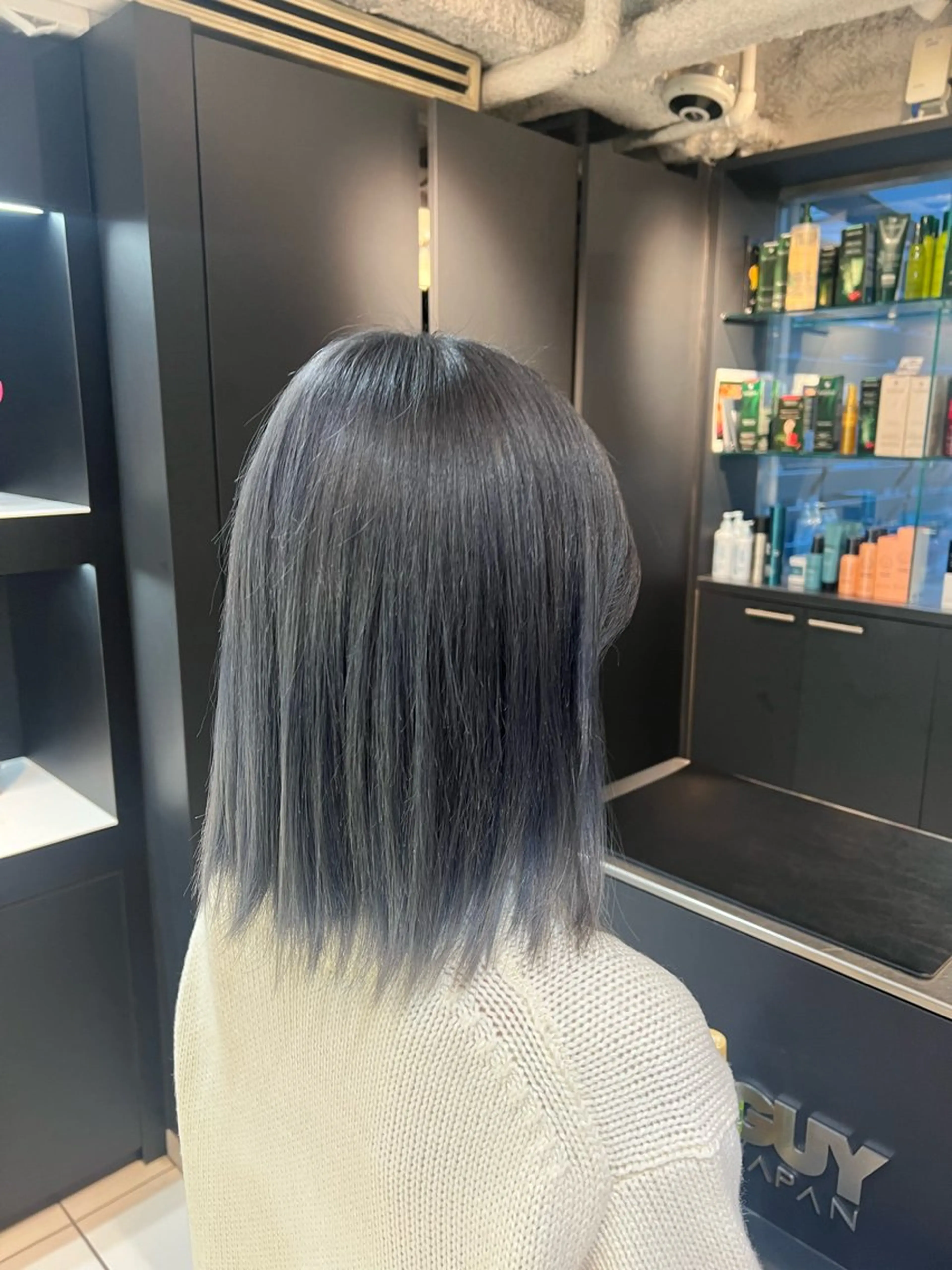 ミディアム ハッタ ミクのヘアスタイル