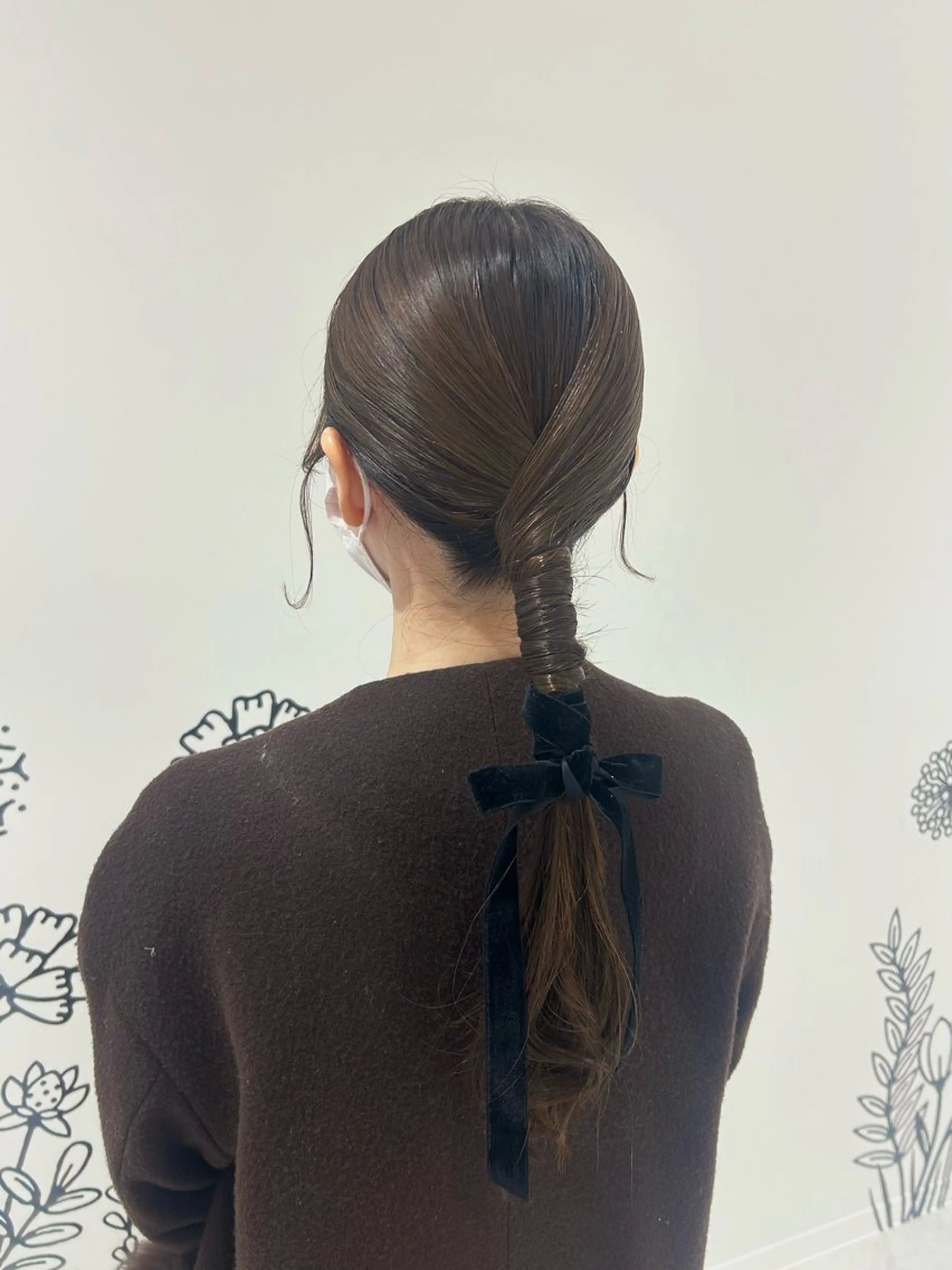 ロング ヘアセット 👔ボブ﹨似合 わせパーマ🩳ももかのヘアスタイル