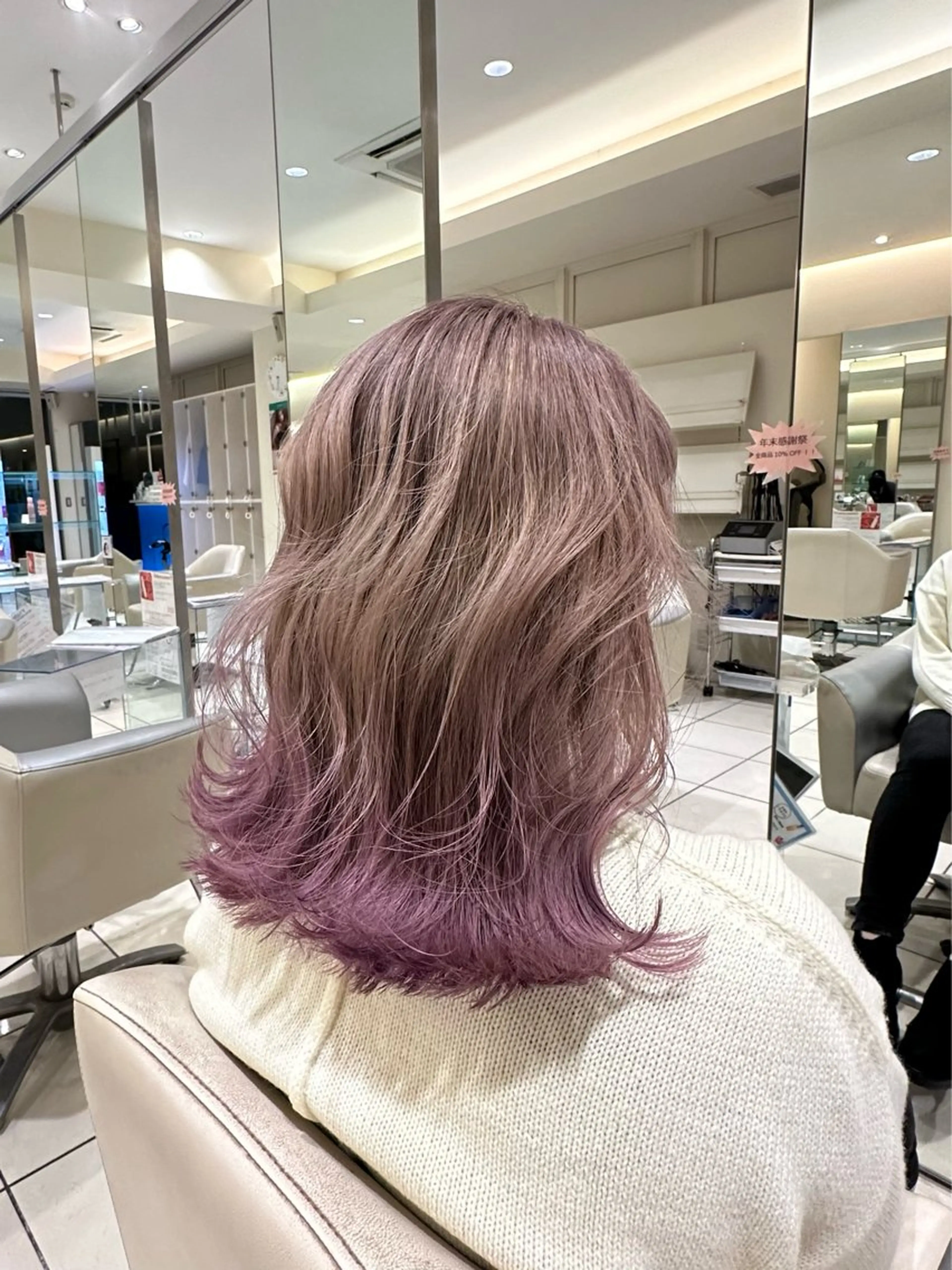 カラー ワンカラーで艶カラー / mizukiのヘアスタイル