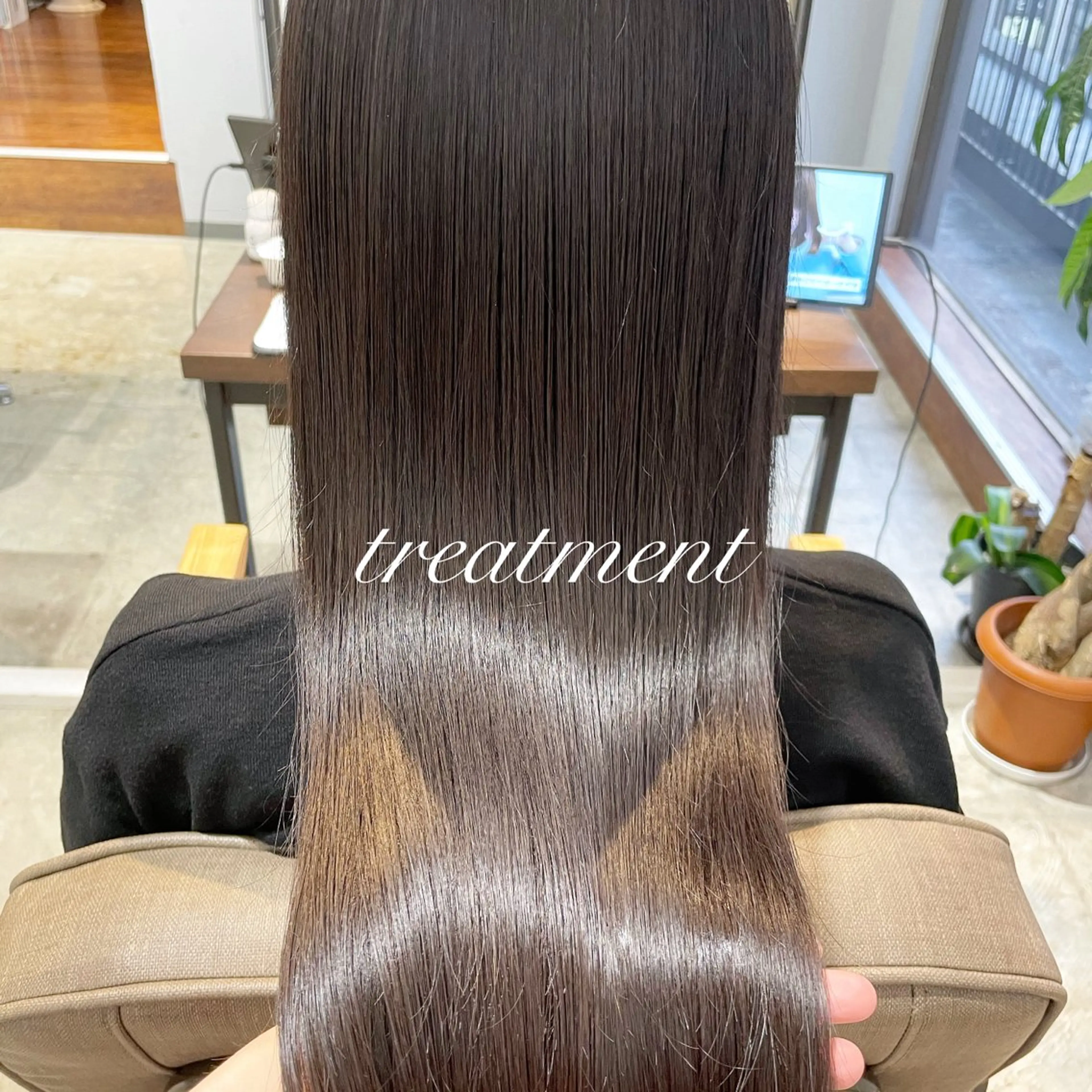 ロング カラー カット ヘアカラー トリートメント salowin所属・名古屋本山美容室 スタイリストNANAのヘアスタイル