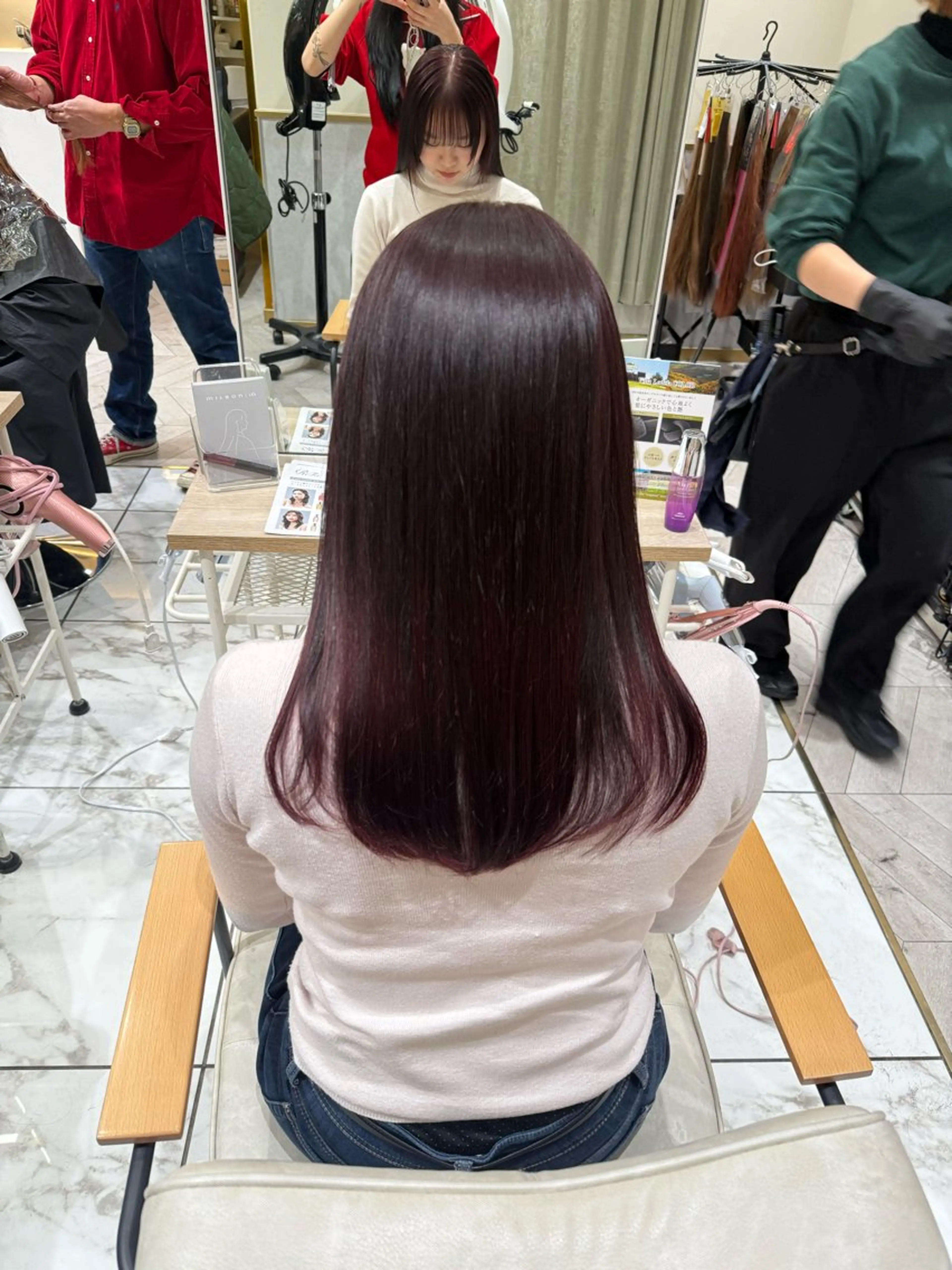 カラー ヘアカラー トリートメント 似合わせNo.1/ sᴀᴋᴜʀᴀ🌸のヘアスタイル