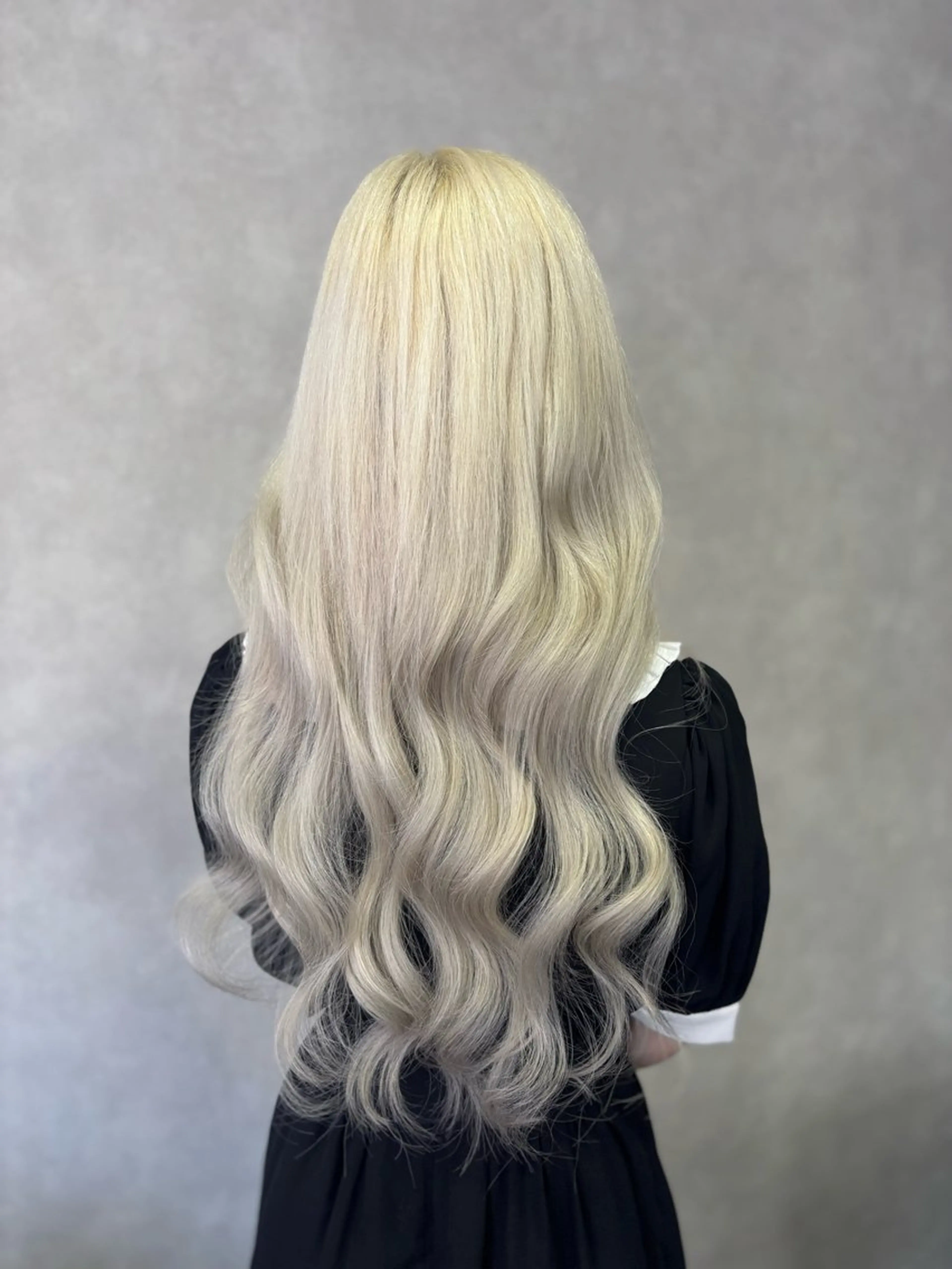 プラチナシールエクステ47cm 40枚 当日予約馴染ませカット無料✨✂️の写真