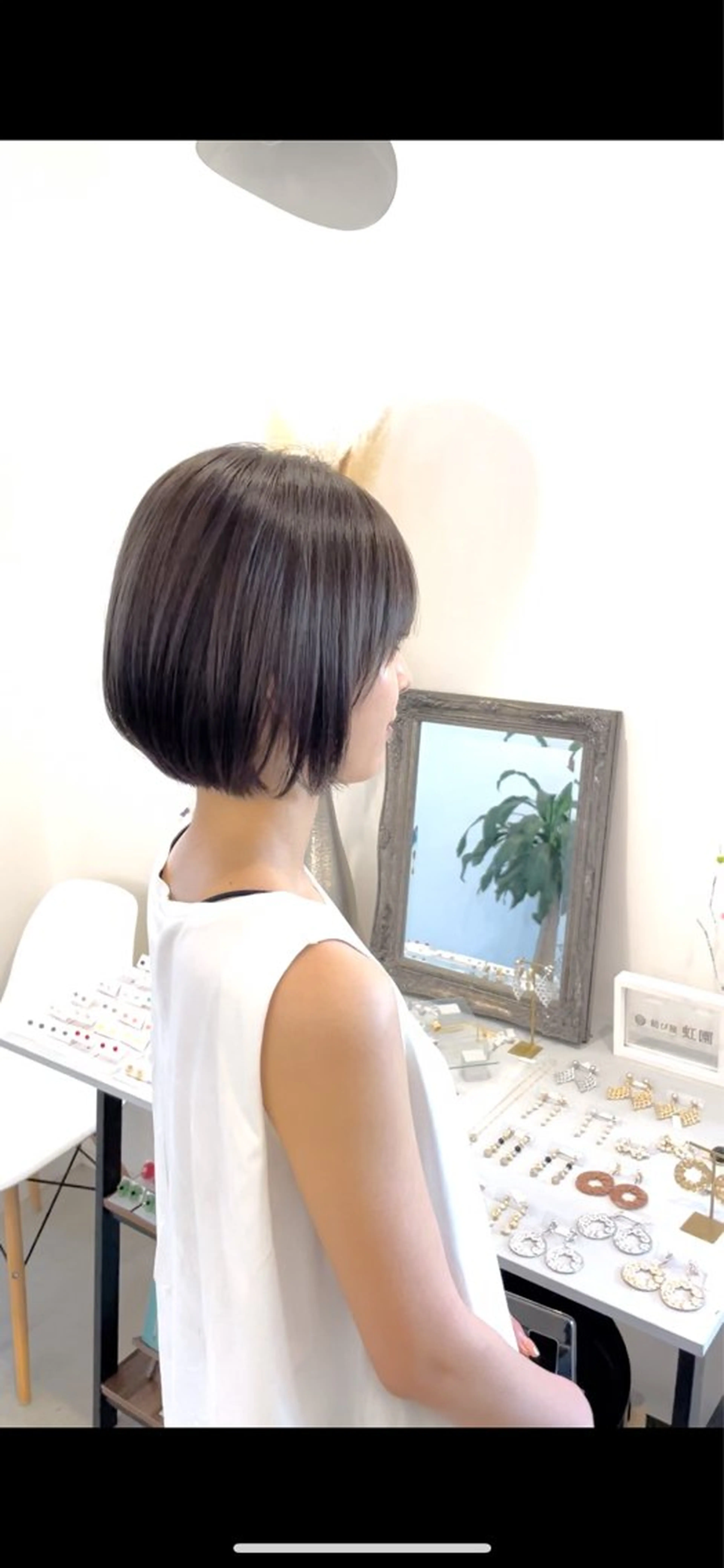 ショート カラー sweetroom所属・❄️髪質改善/透明感 カラー/平塚/サトウのヘアスタイル