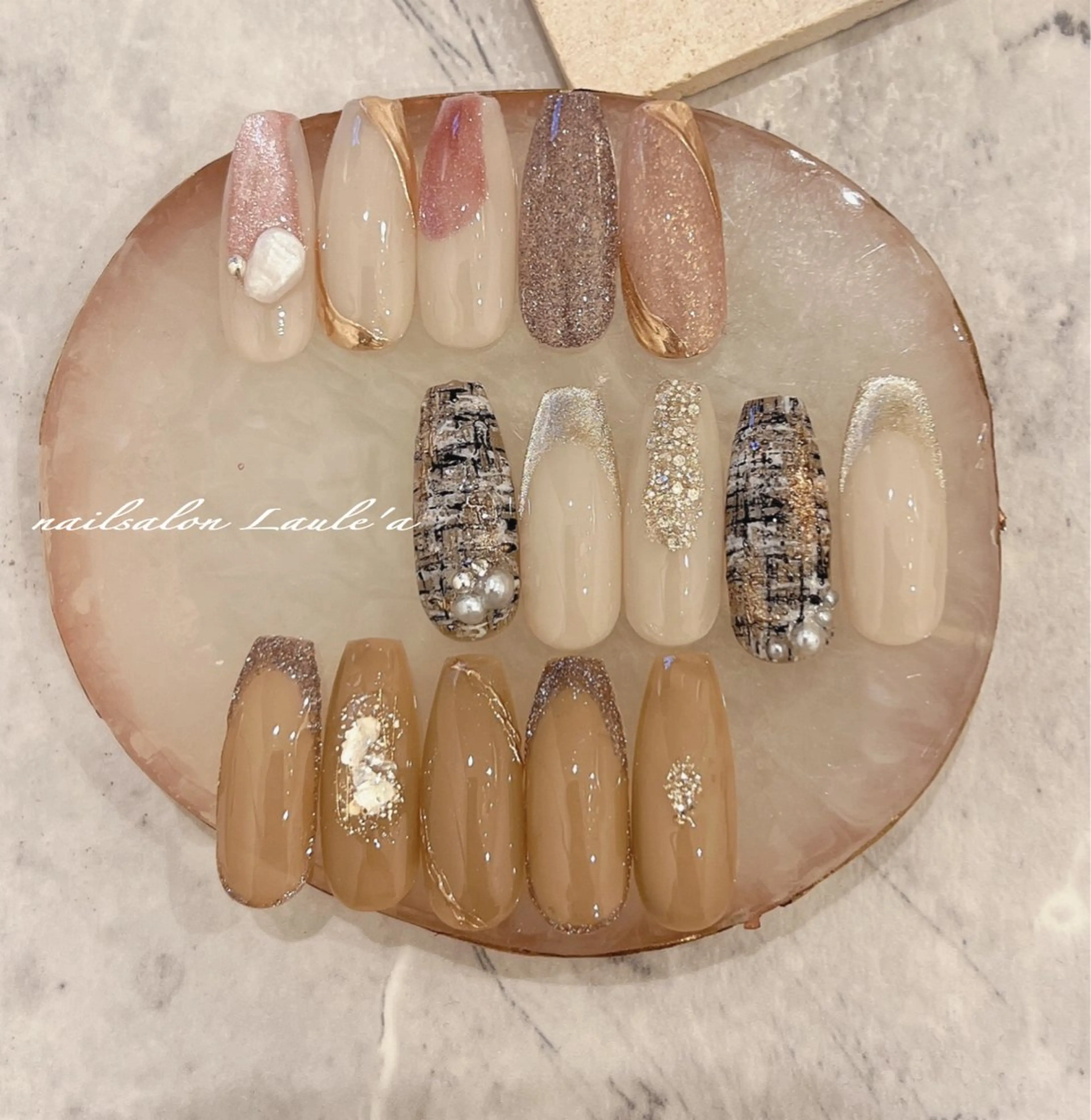 ネイル フットネイル nailsalon Laule'aのネイルデザイン