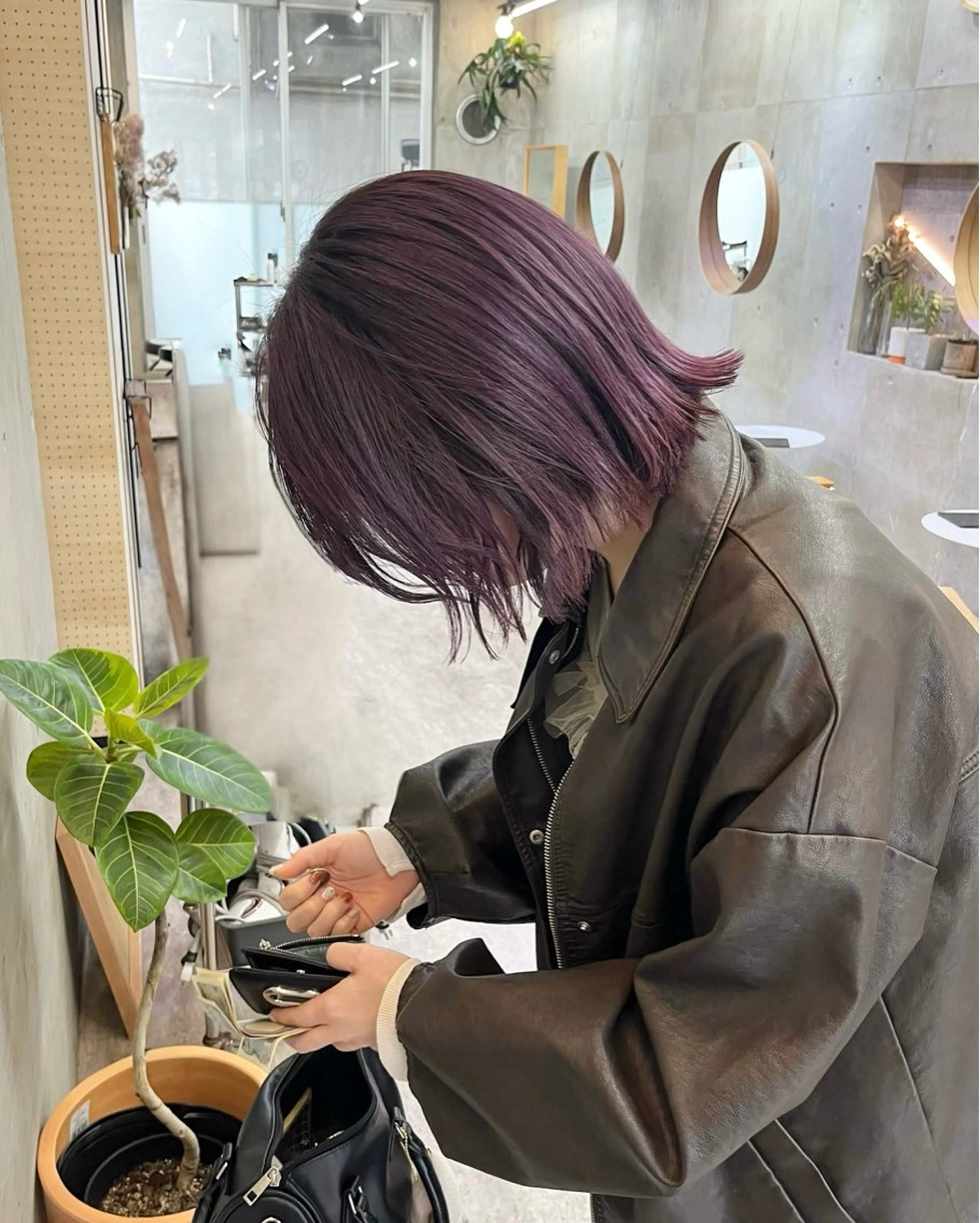 ミディアム カラー ベージュカラー ブリーチ ケアブリーチ 透明感カラー ダブルカラー SALT WATER所属・🫐 𝐌𝐚𝐨 🫐似合わせcutのヘアスタイル