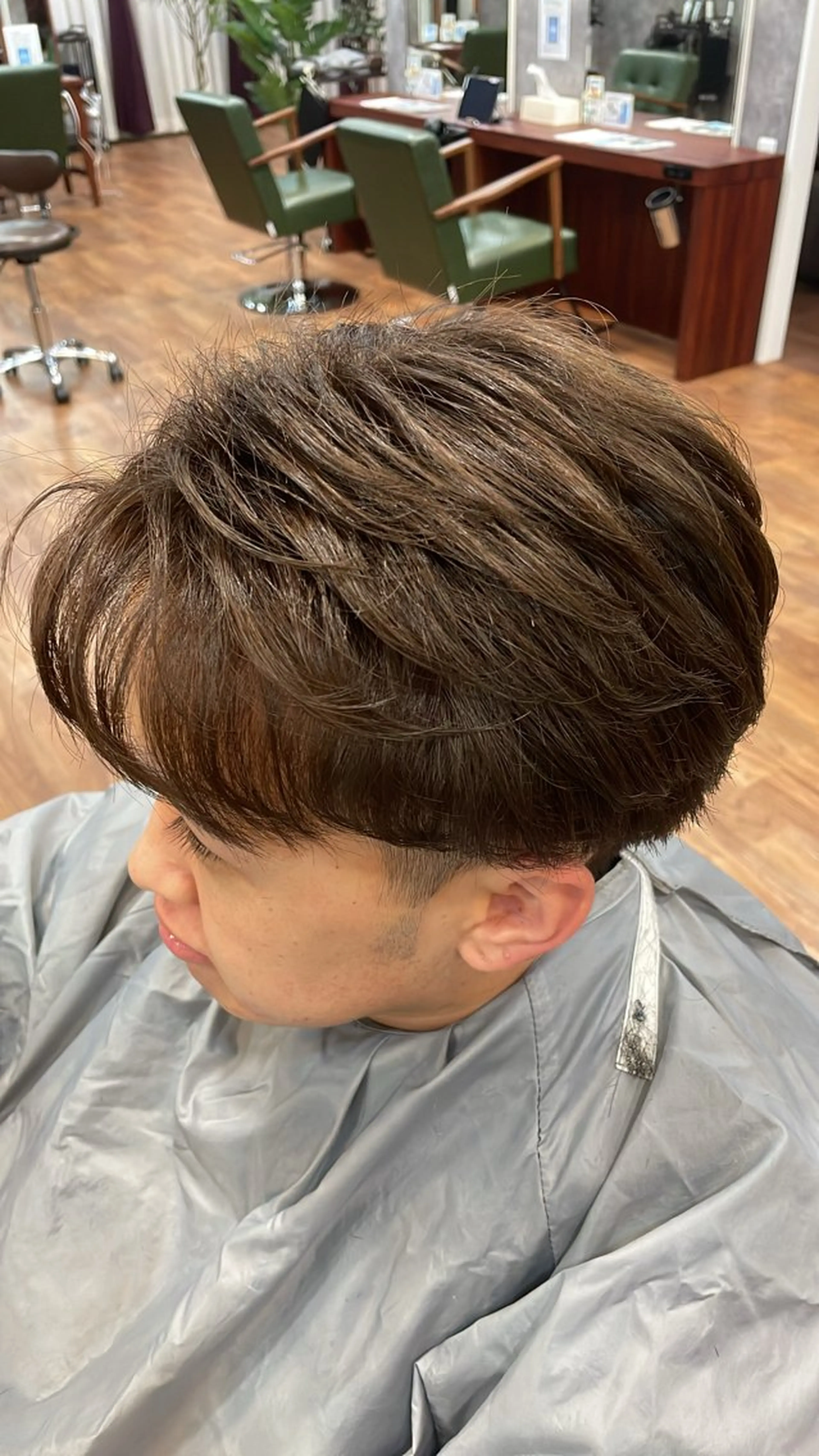 パーマ メンズ カット パーマ 秋山 大樹のヘアスタイル