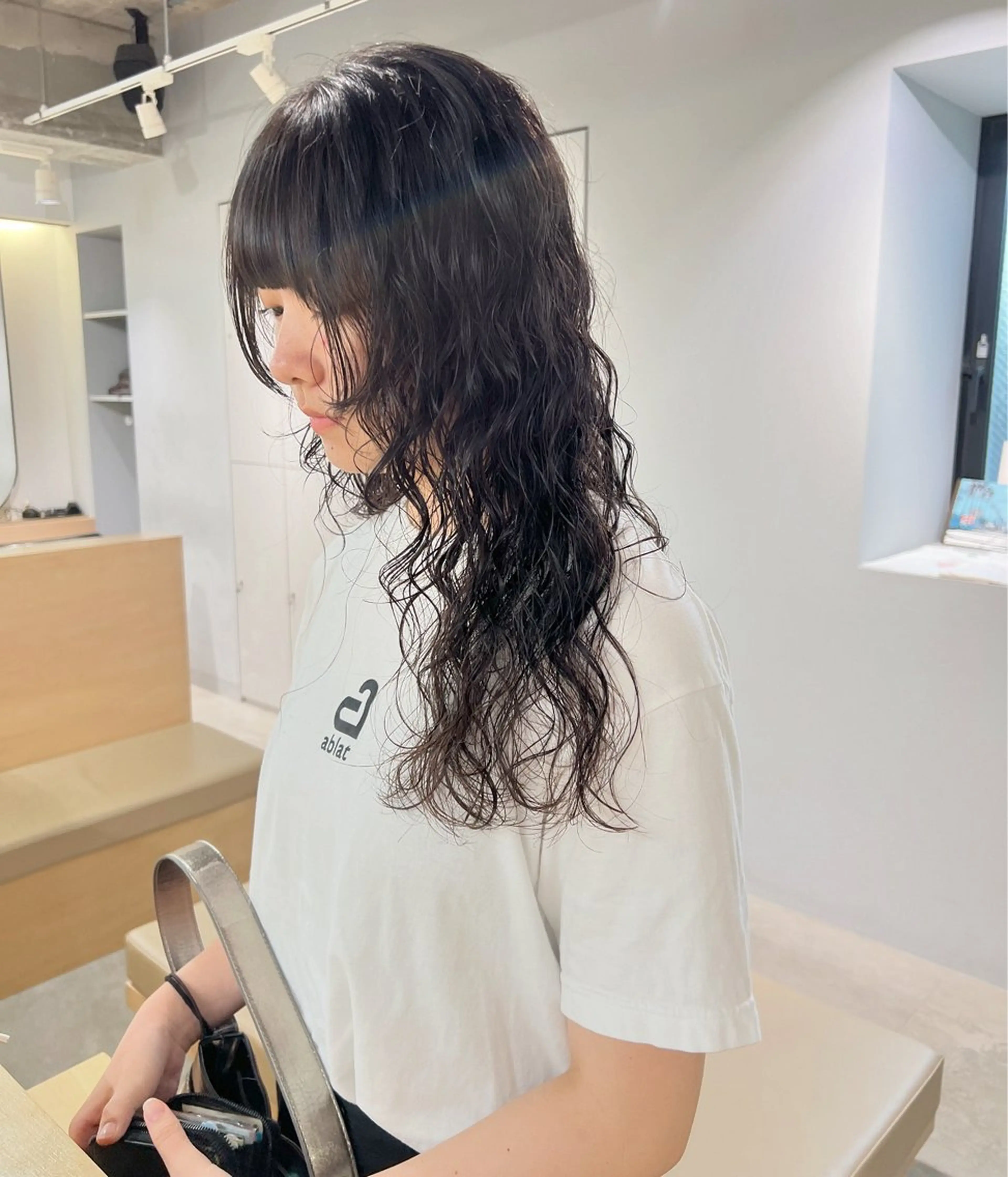 ロング パーマ カット パーマ MARU レイヤー/ウルフのヘアスタイル