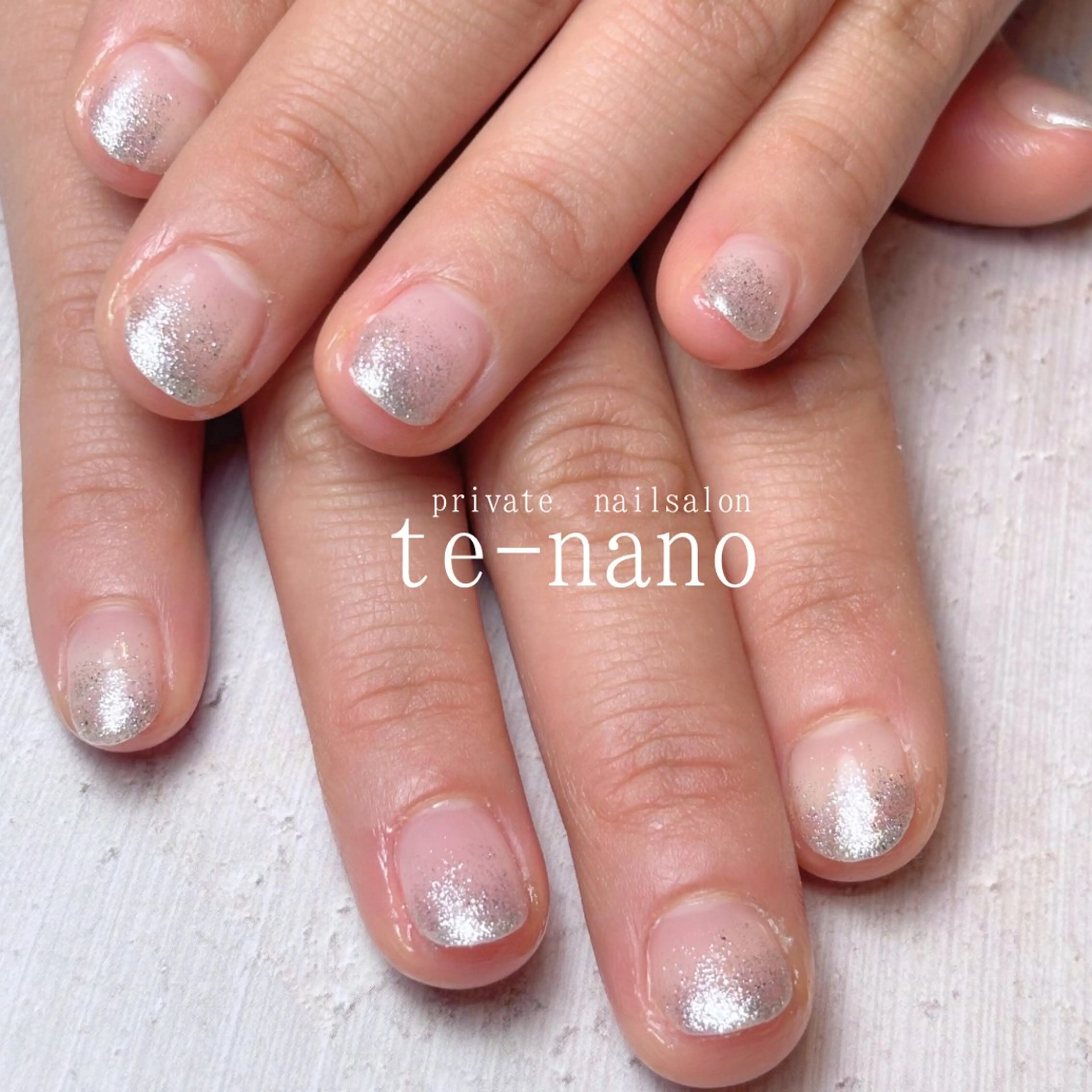 ネイル グラデーション プライベートサロン te-nanoのネイルデザイン