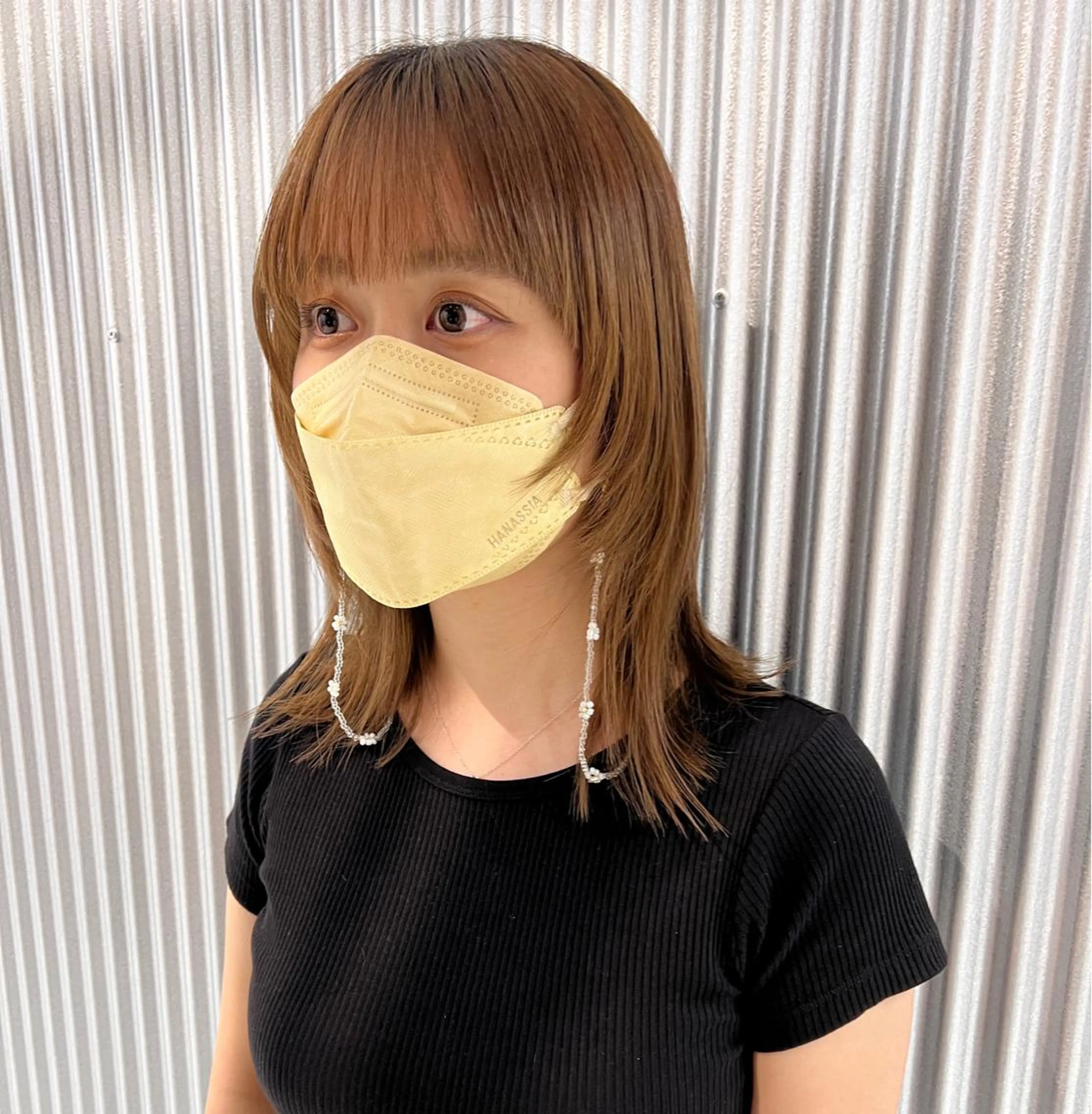 ミディアム カット ally hairsalon所属・Emi .のヘアスタイル