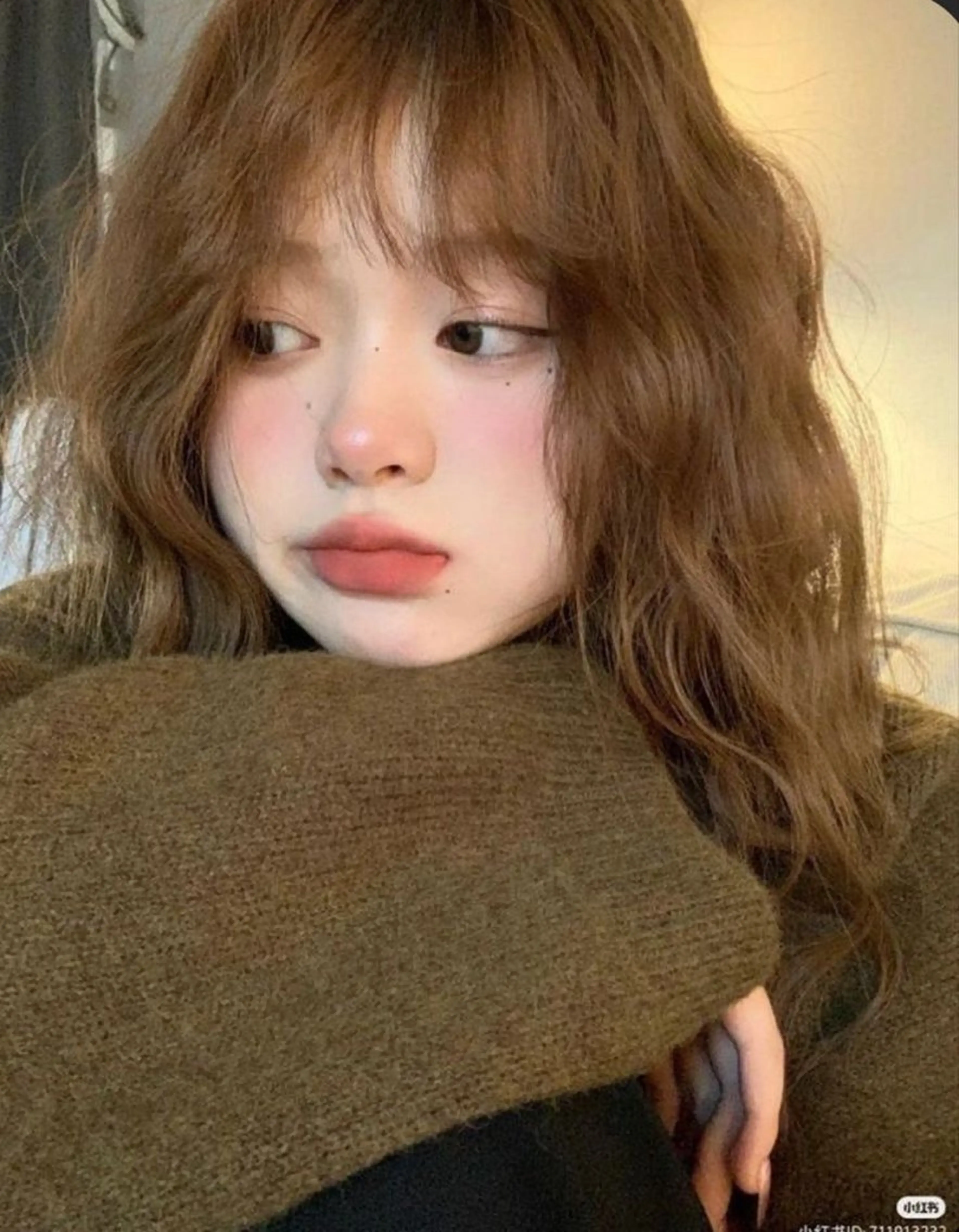 ミディアム カラー パーマ ヘアアレンジ 🌼RENA🌼似合 わせのプロ/まつパのマツエク・マツパデザイン