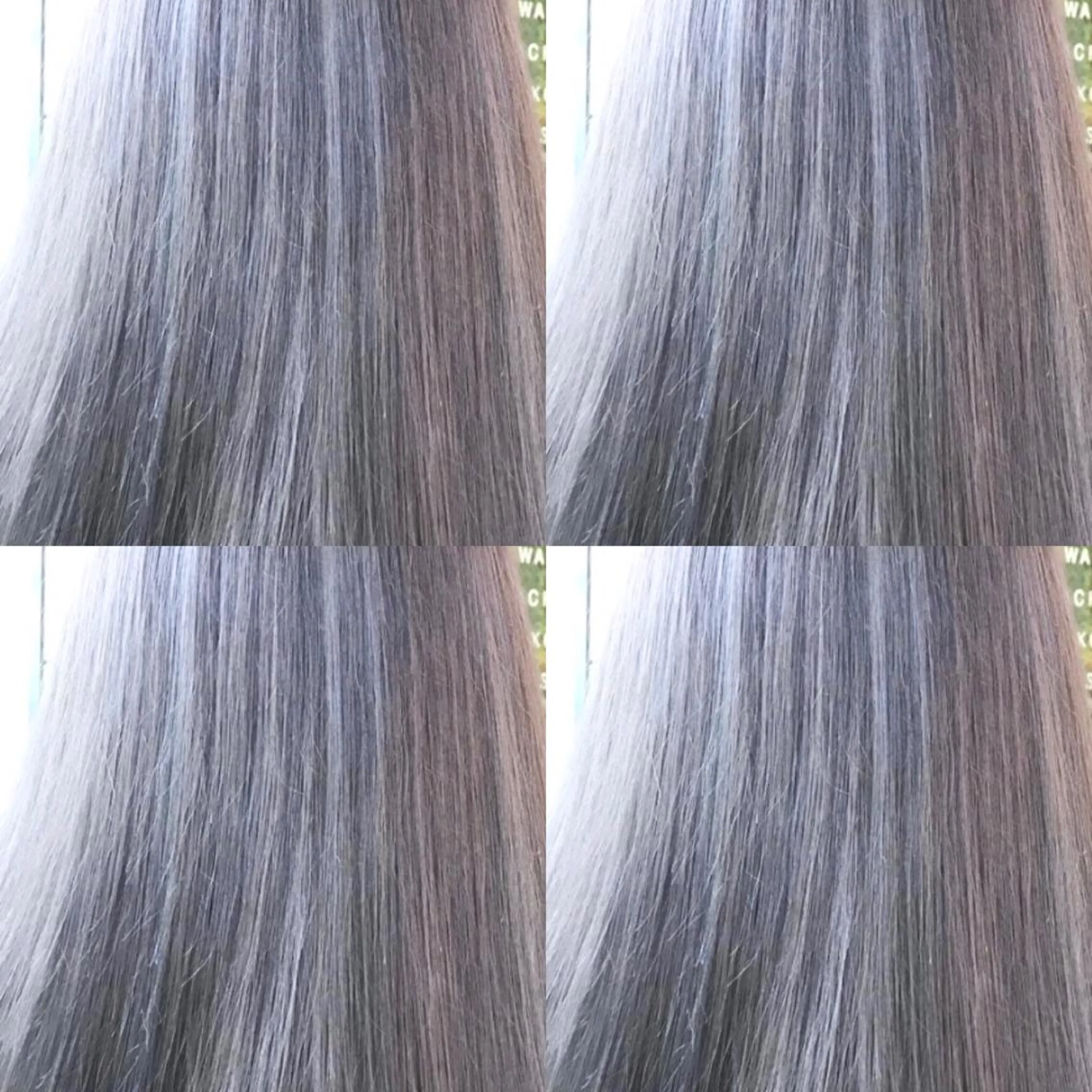 ミディアム カラー ヘアカラー Hanna by W_SALONのヘアスタイル