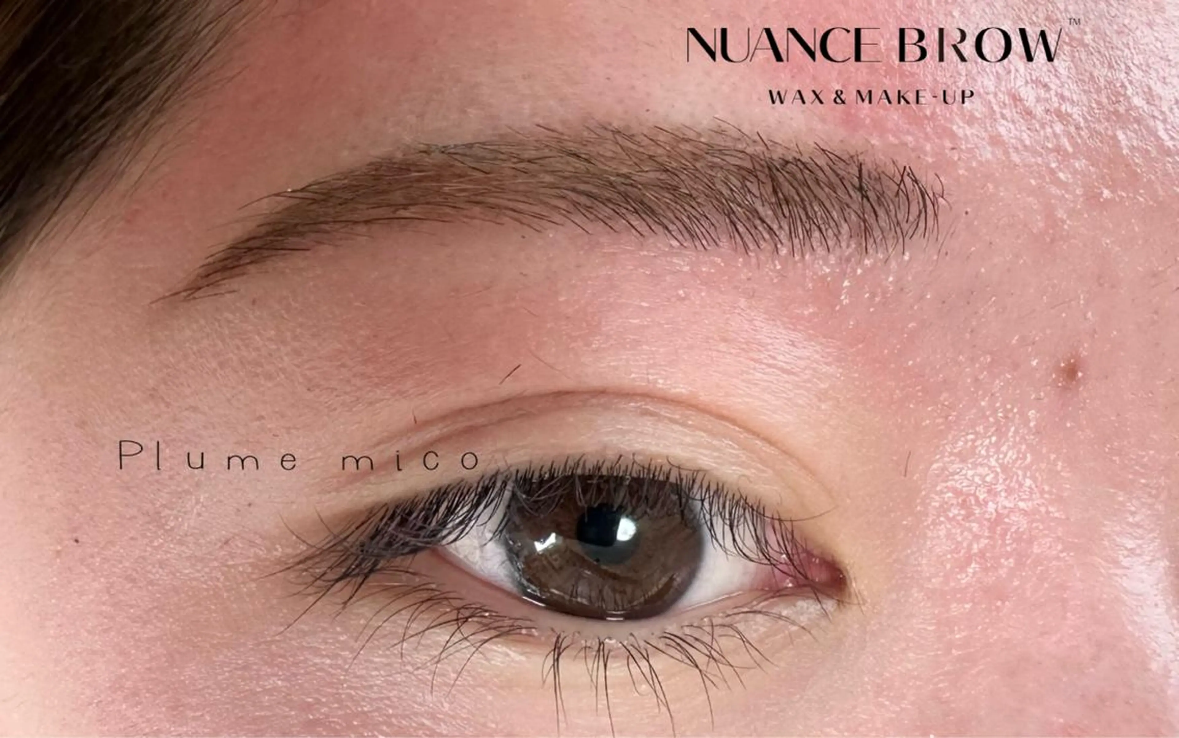 アイブロウ ワックス脱毛 Plume micoのマツエク・マツパデザイン