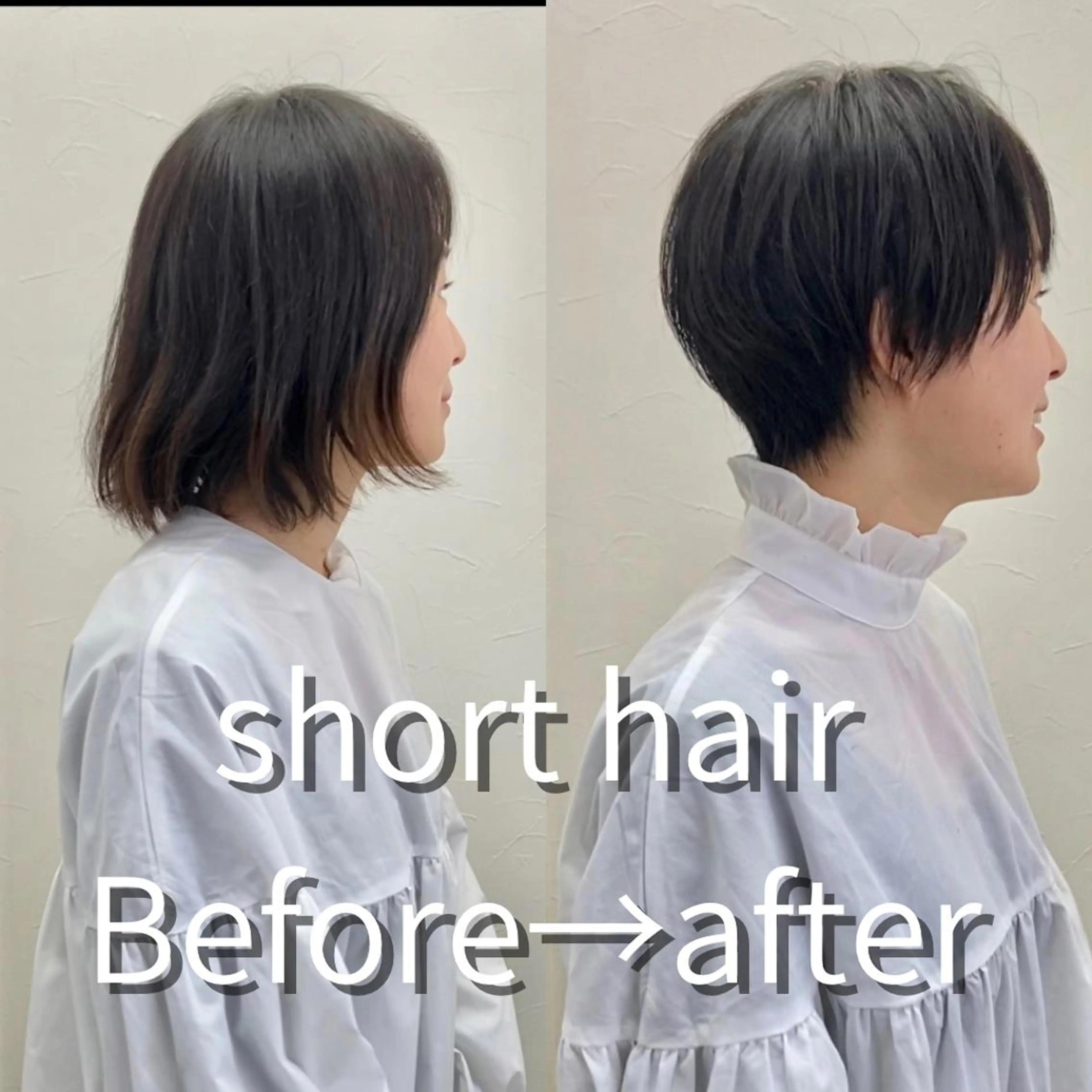 ショート ショートヘア、ボブ こやさん　コヤマのヘアスタイル