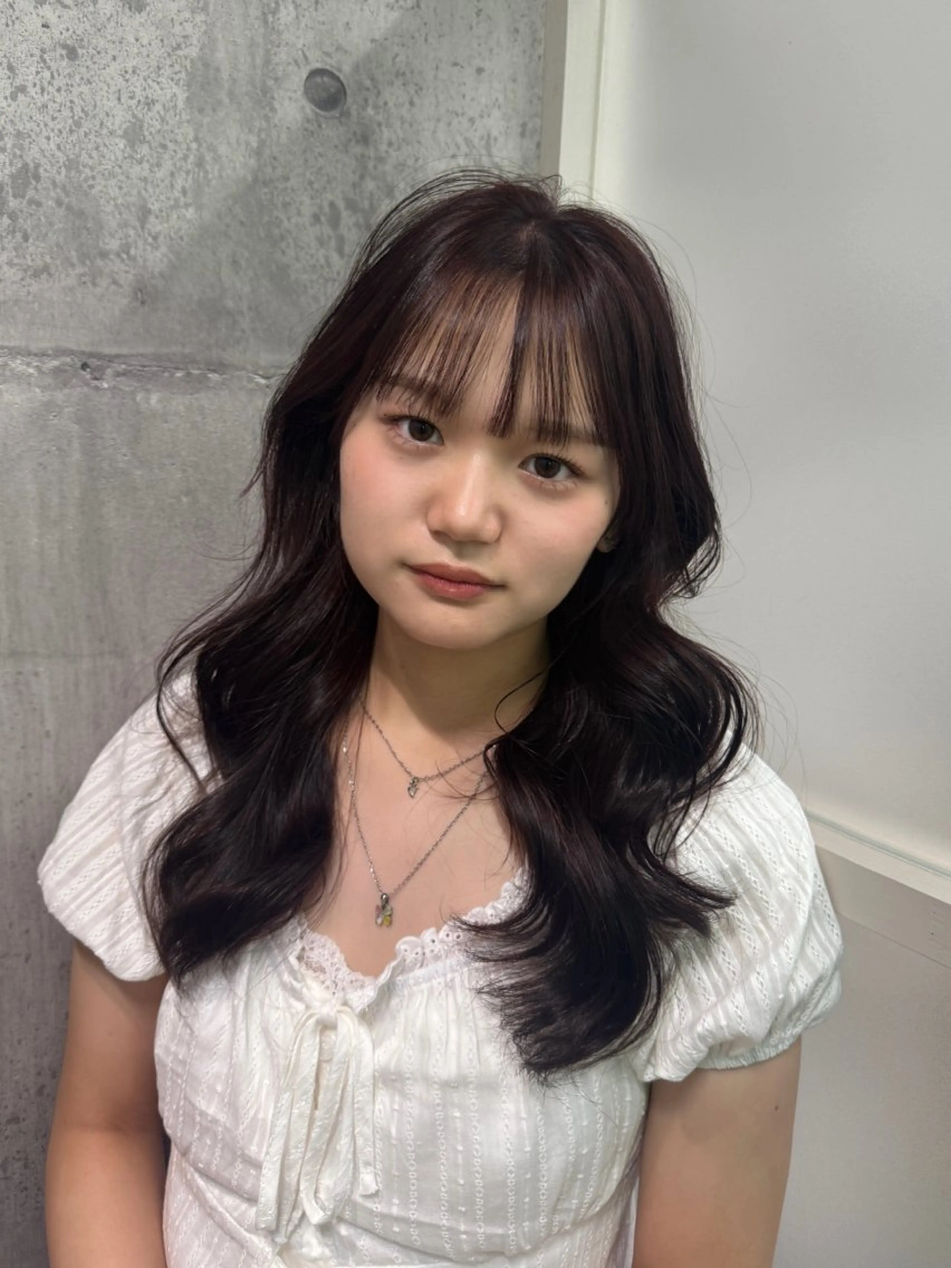 ロング カット ヘアカラー トリートメント ayano /レイヤー/暖色のヘアスタイル