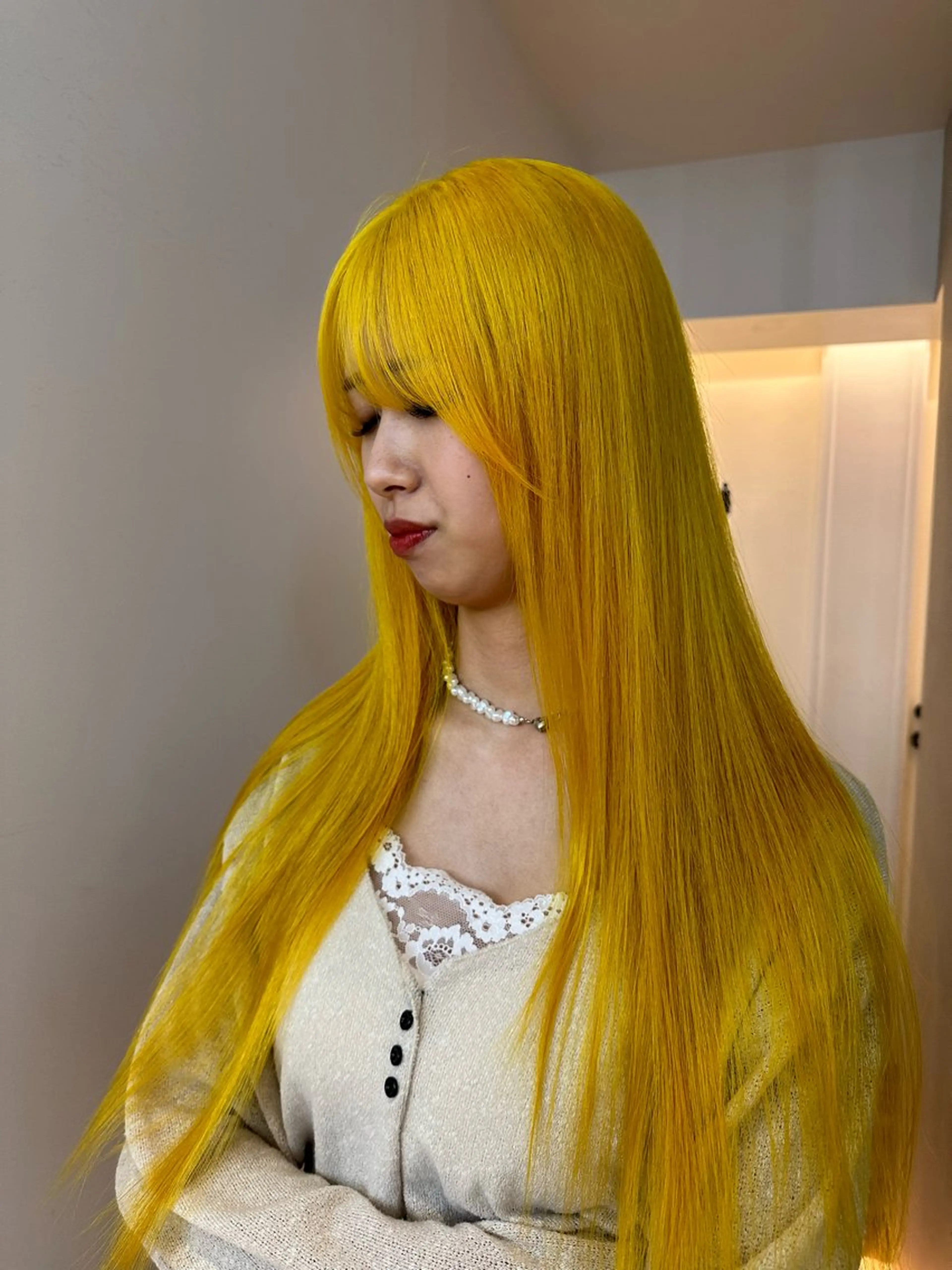 カラー ヘアカラー ハイトーン特化 pepe🎀のヘアスタイル