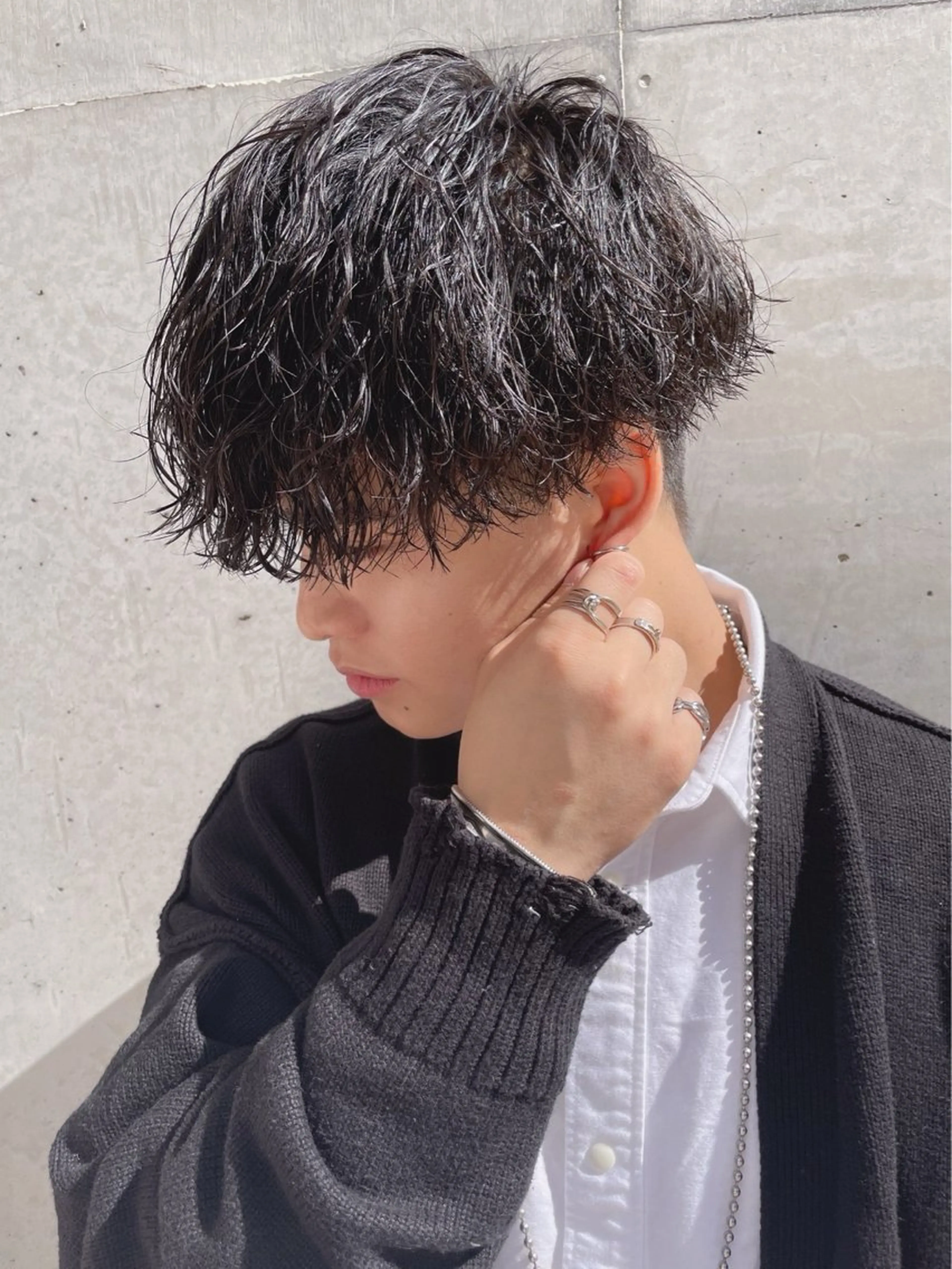 メンズ カット パーマ トリートメント メンズパーマ特化サロンLond LOGAN所属・SEIYA メンズカラーの達人のヘアスタイル