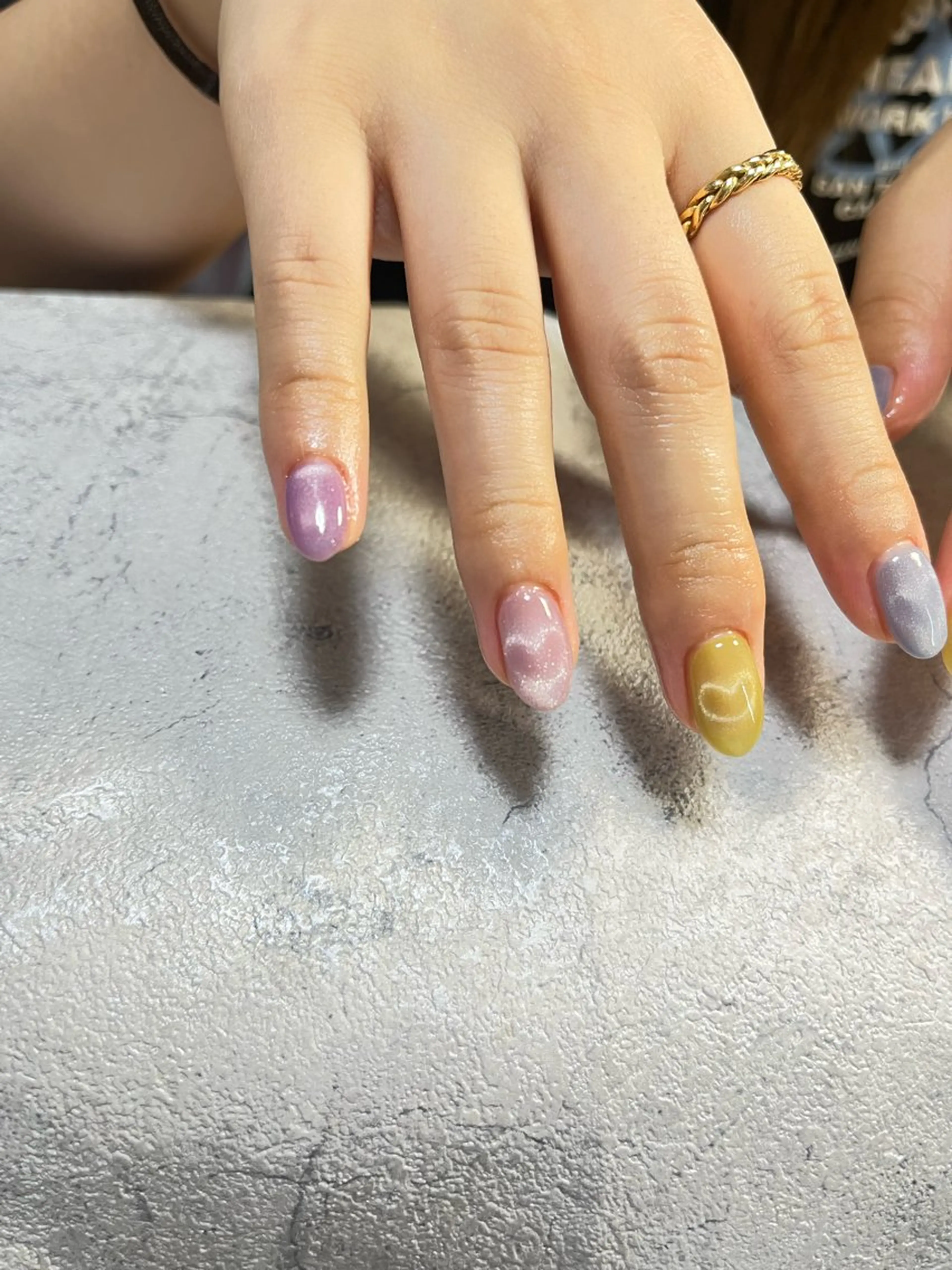 ネイル マグネットネイル ハンドネイル Nail Space R所属・ネイルスペースR 小林のネイルデザイン