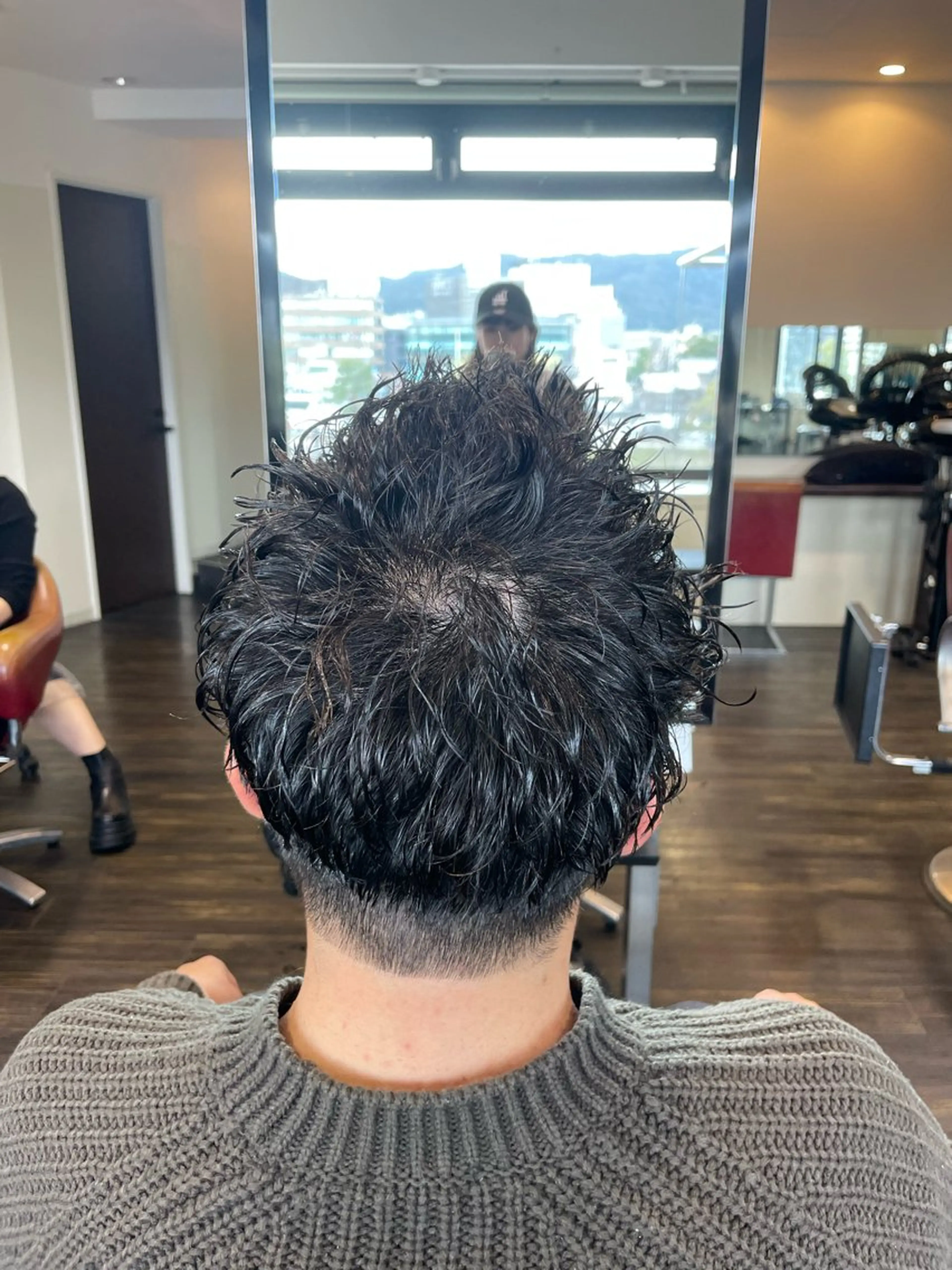 パーマ メンズ カット パーマ 佐藤 綾郁のヘアスタイル