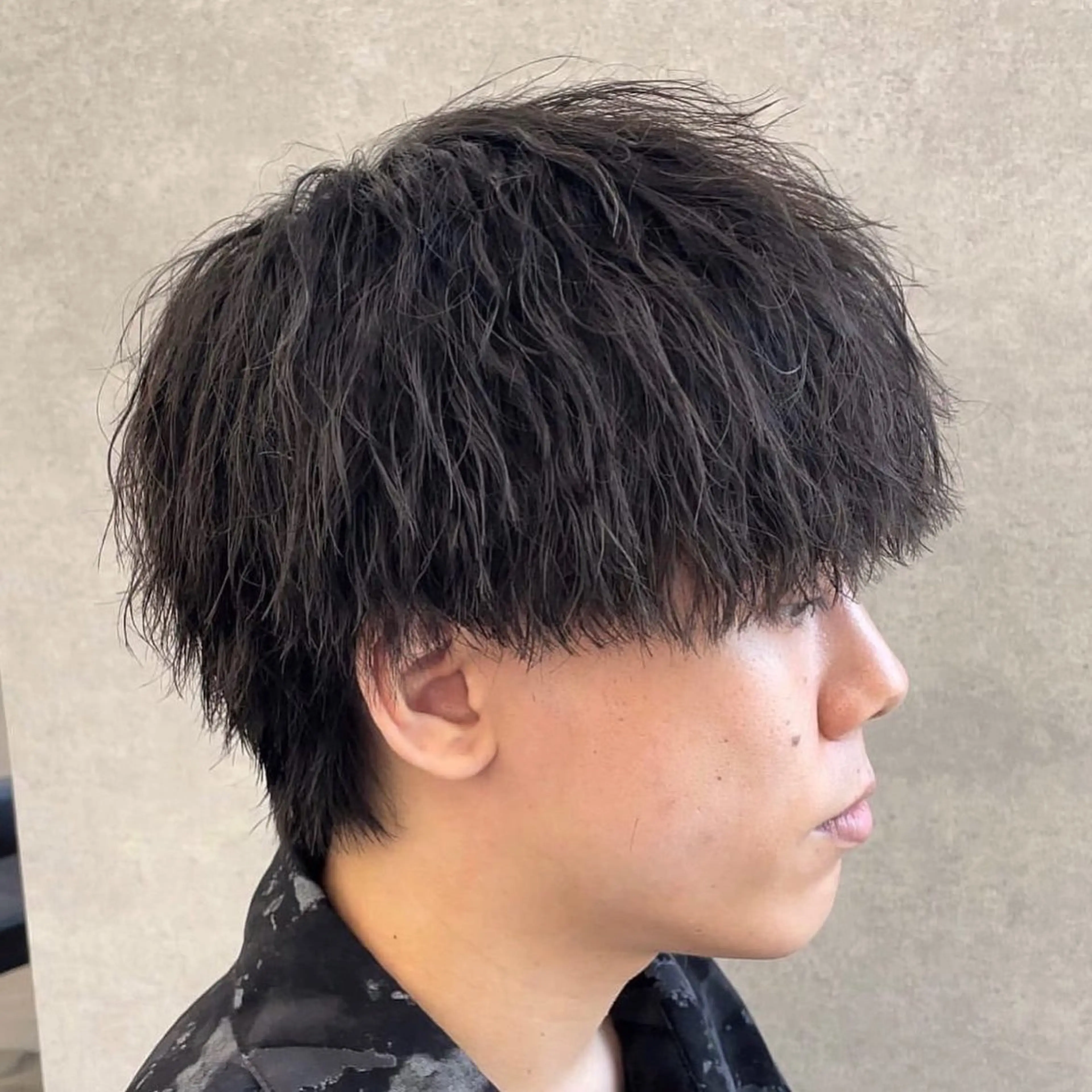 パーマ メンズ カット パーマ 🌟あゆ🌟 女子ウケスタイルのヘアスタイル