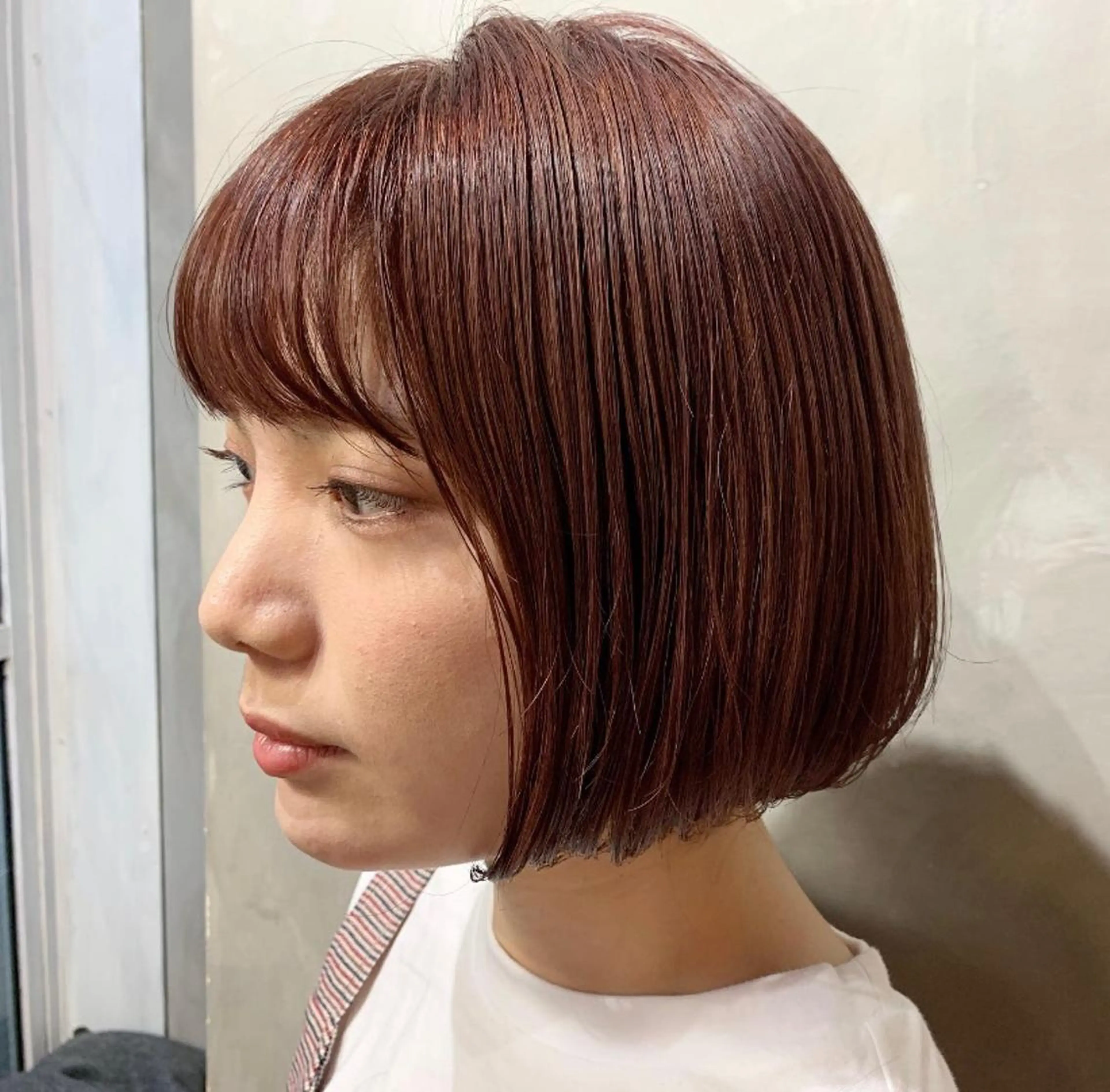 ショート カラー ボブ friity所属・🕊️ HONOKAのヘアスタイル