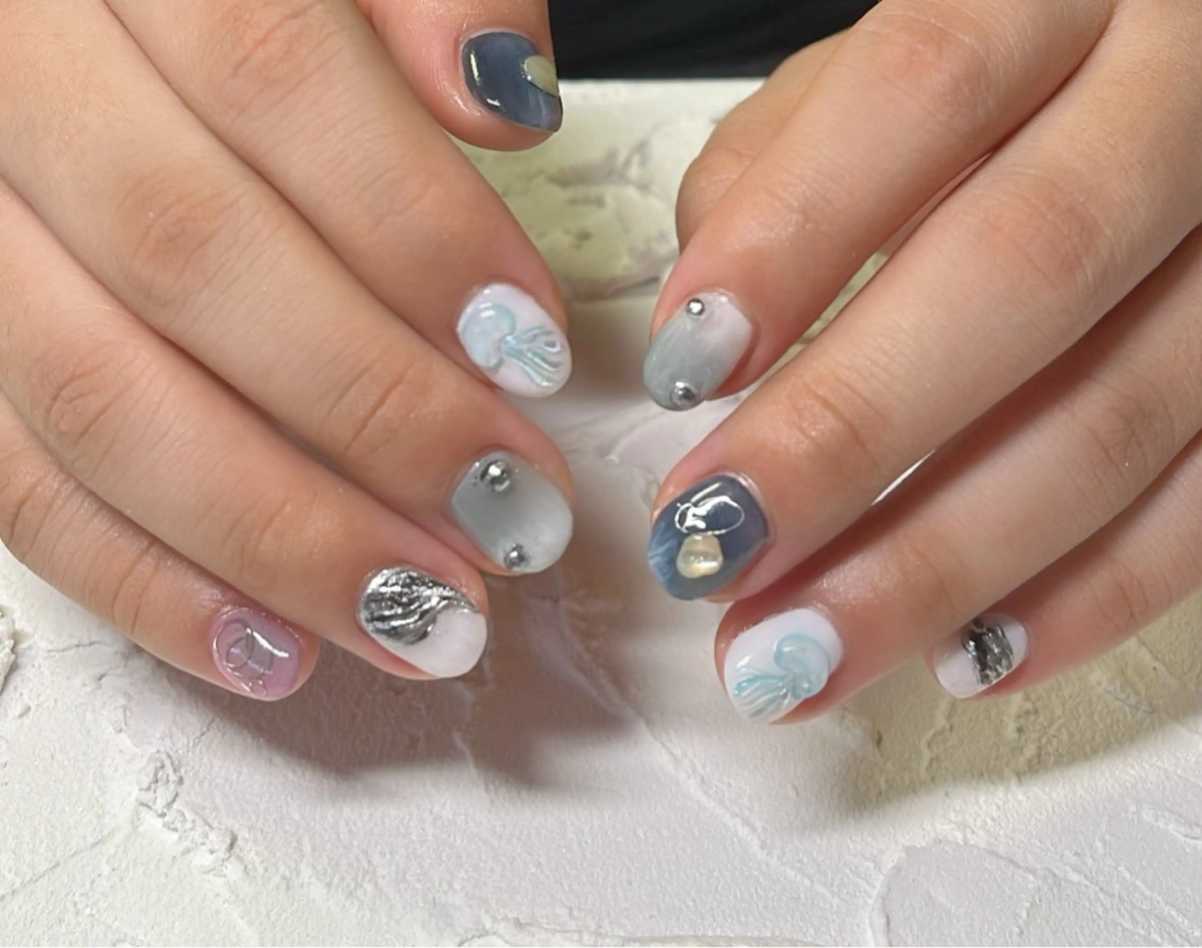 ネイル ハンドネイル Lofi nails ゆきこのネイルデザイン