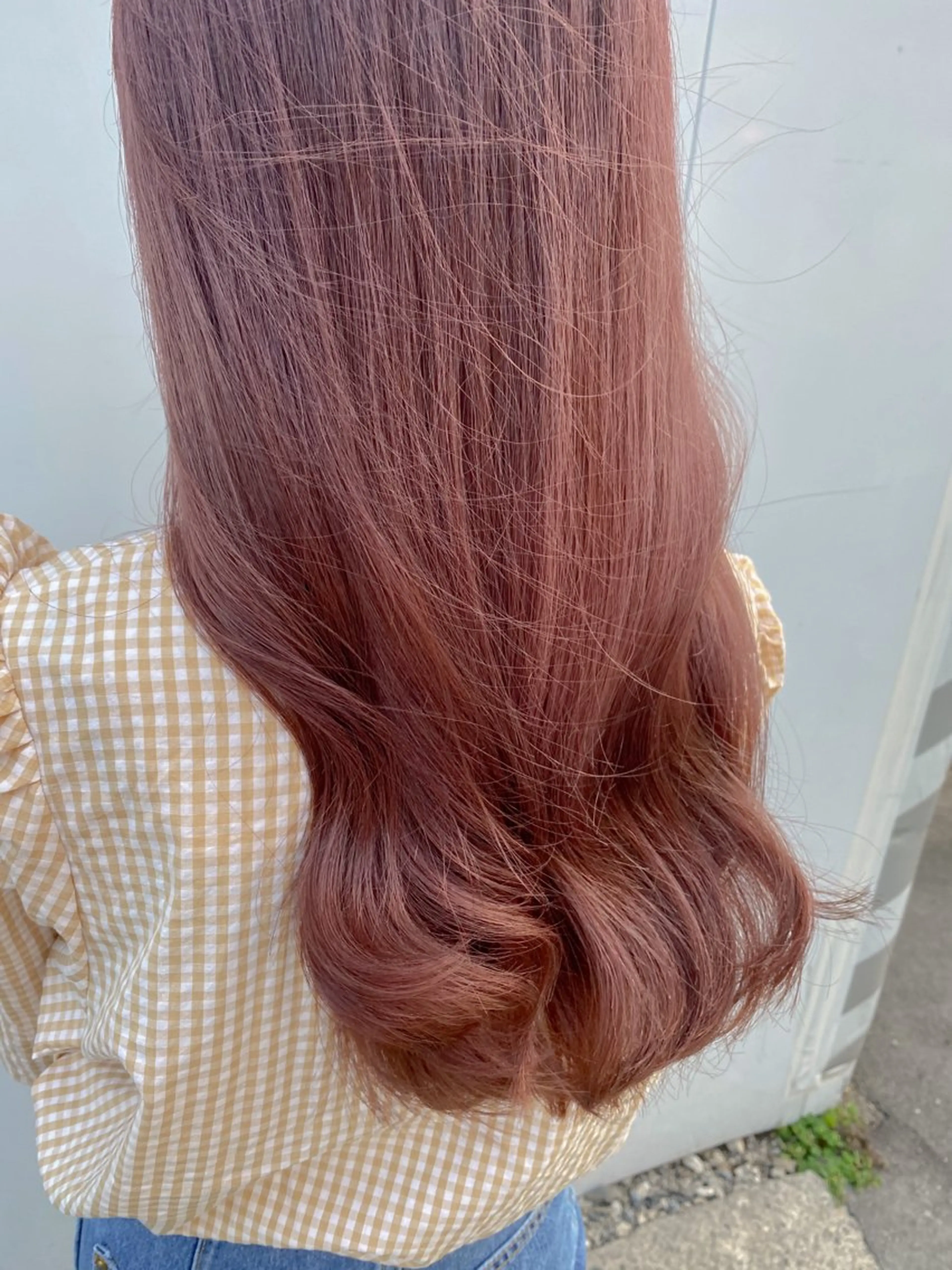 セミロング カラー Joule銀座 石山あやのヘアスタイル