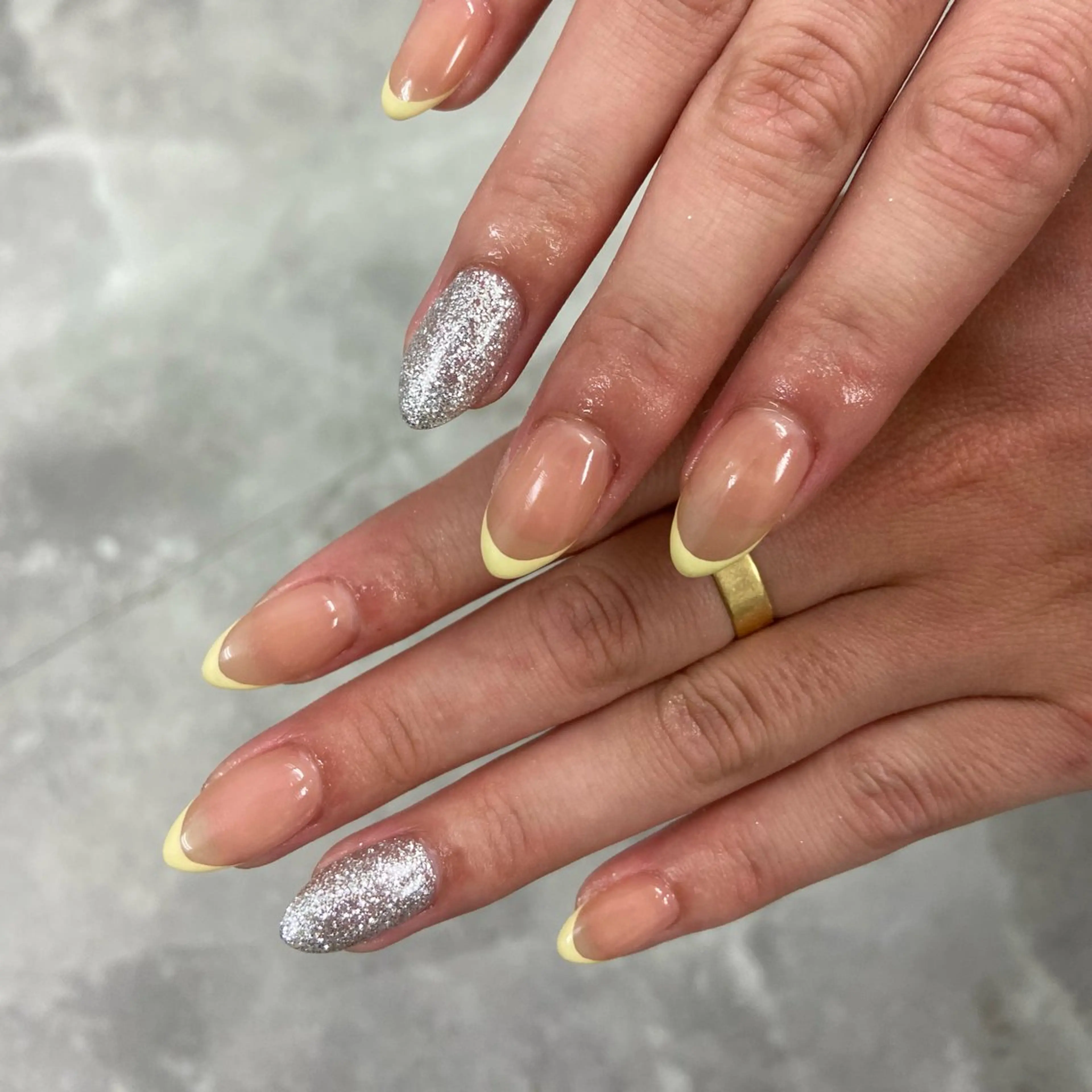 ネイル フレンチネイル Ouja Nail Academy所属・HINAKO💫 Ouja groupのネイルデザイン