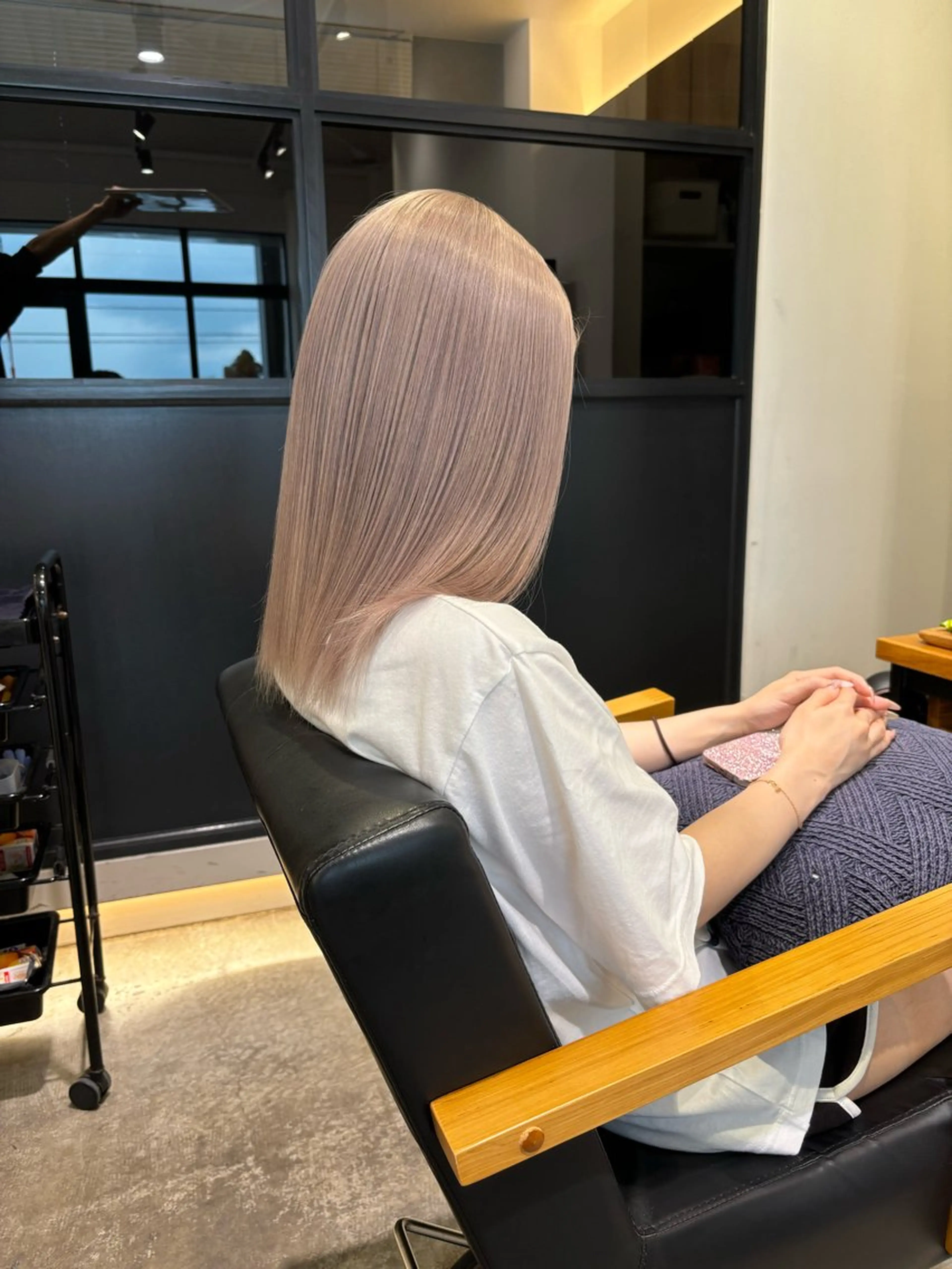 ミディアム ヘアカラー Lenis所属・渡邊 拓玖斗のヘアスタイル