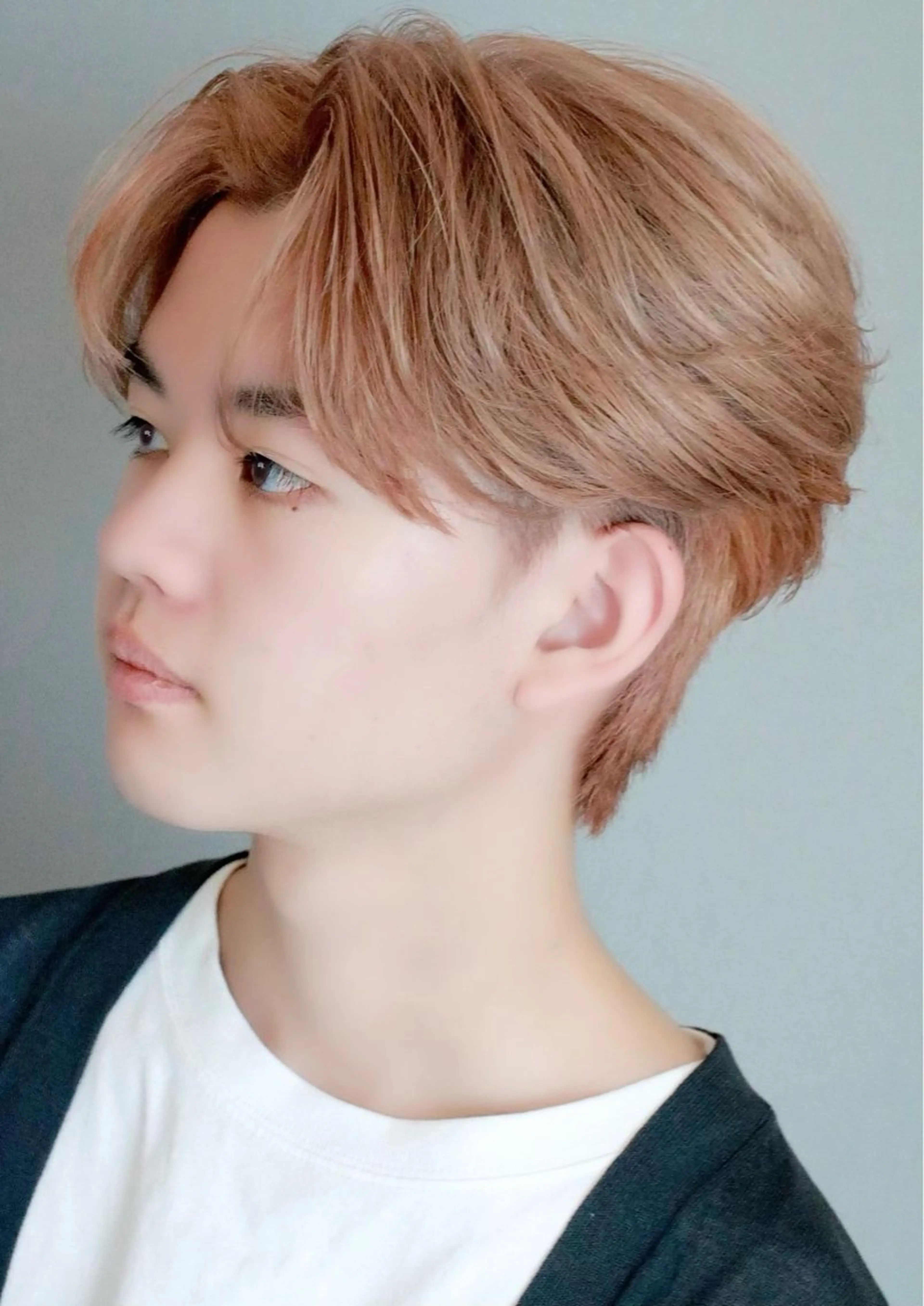 メンズカット ブリーチの写真