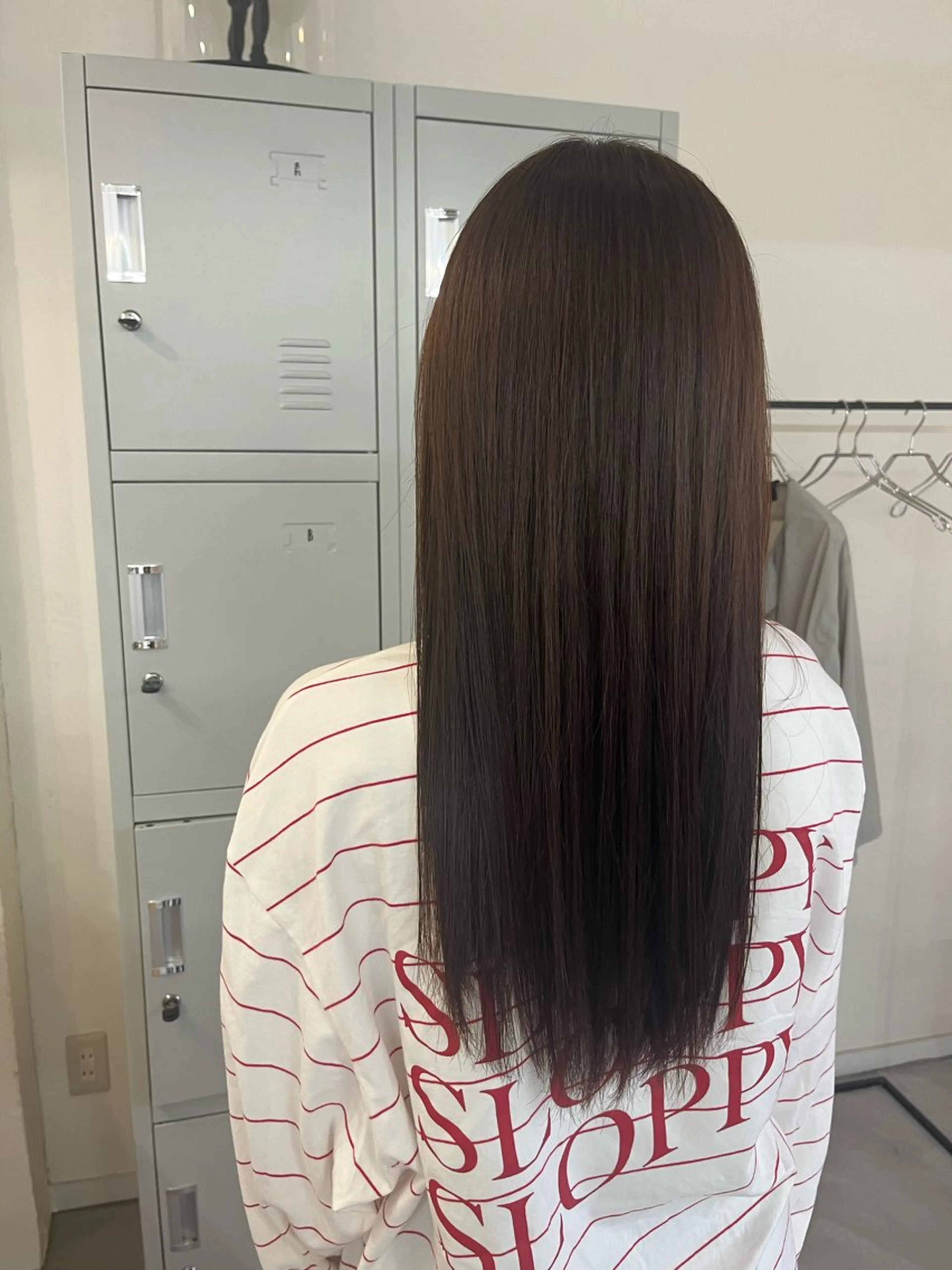ロング 縮毛矯正 Sugarlu所属・吉田 晴香のヘアスタイル
