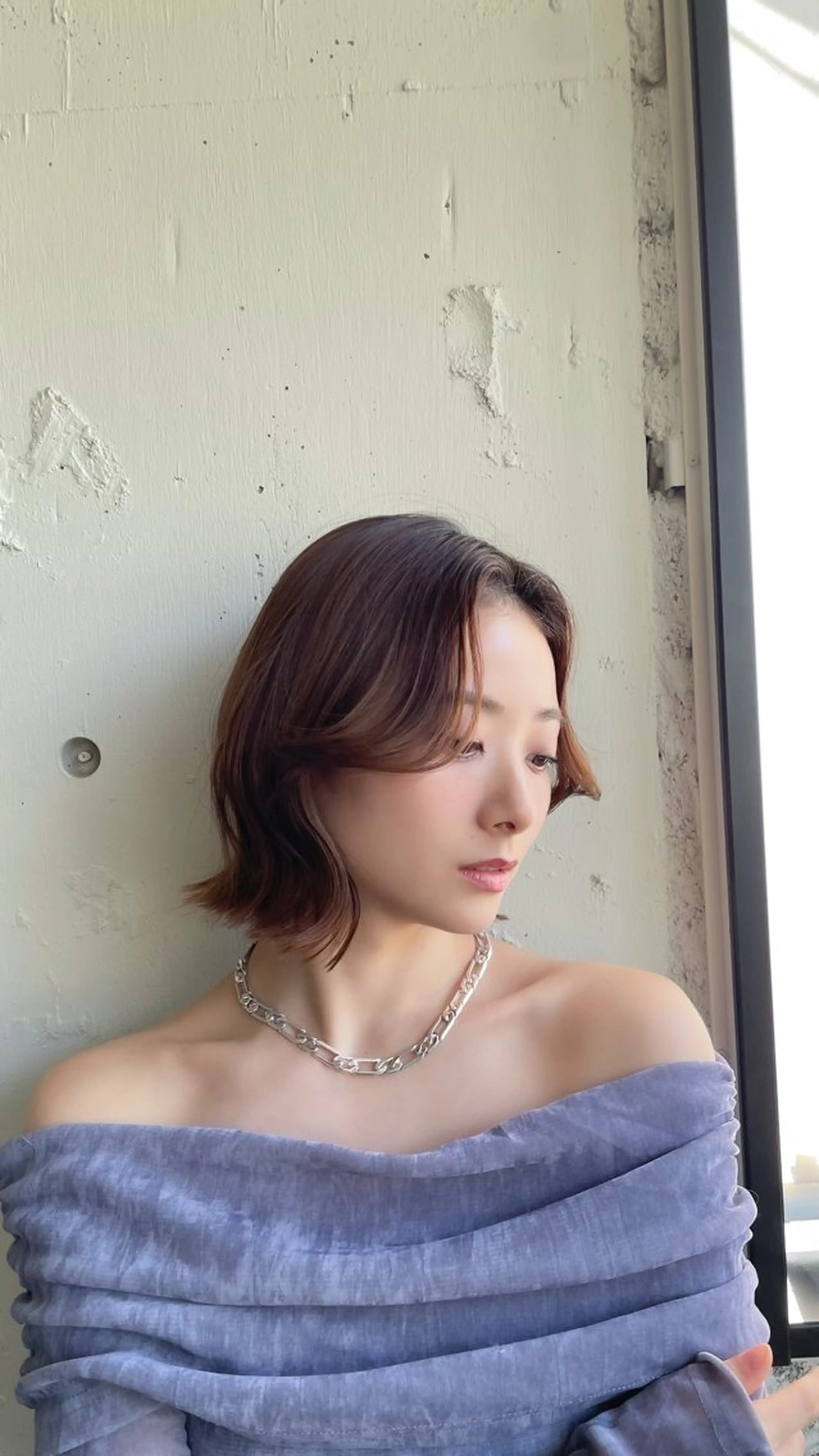 ミディアム 💫レイヤーカット ・ボブ💫小川愛誠のヘアスタイル