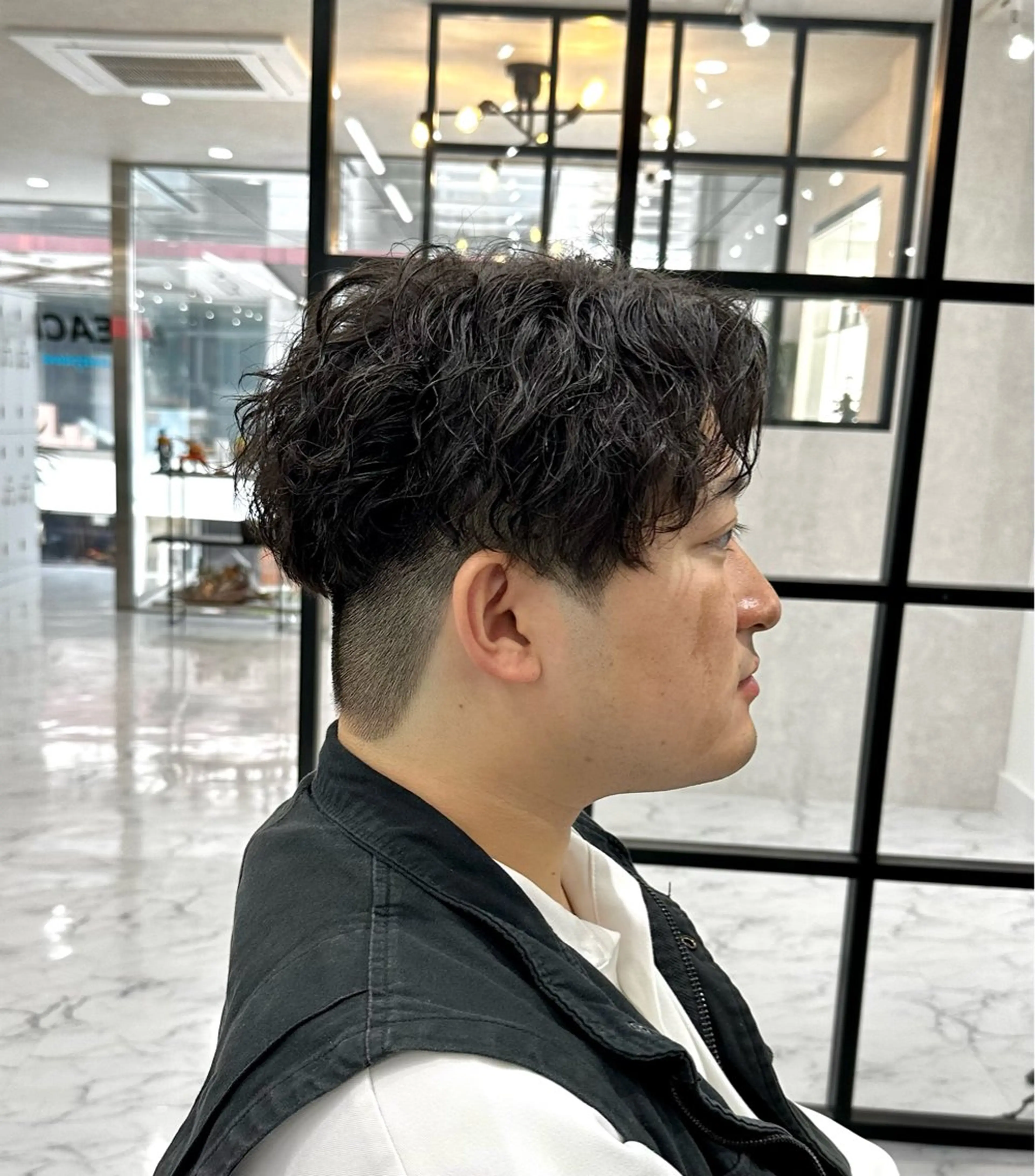 パーマ メンズ カット パーマ 🔥メンズ専門🔥 永長　涼のヘアスタイル
