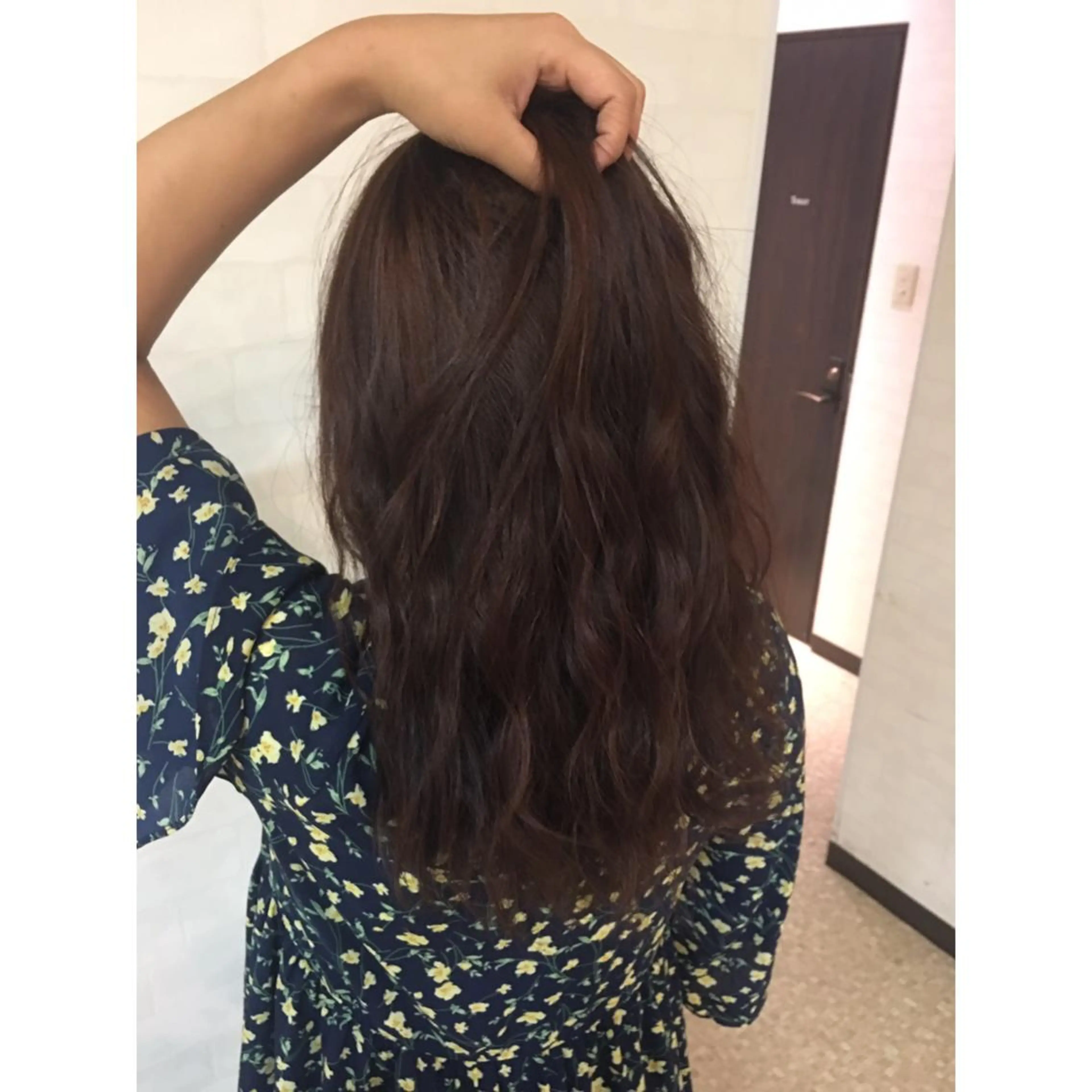 セミロング カラー Agu  hair rupia 金沢店所属・金沢美容室/ 艶髪/夜営業/JINのヘアスタイル