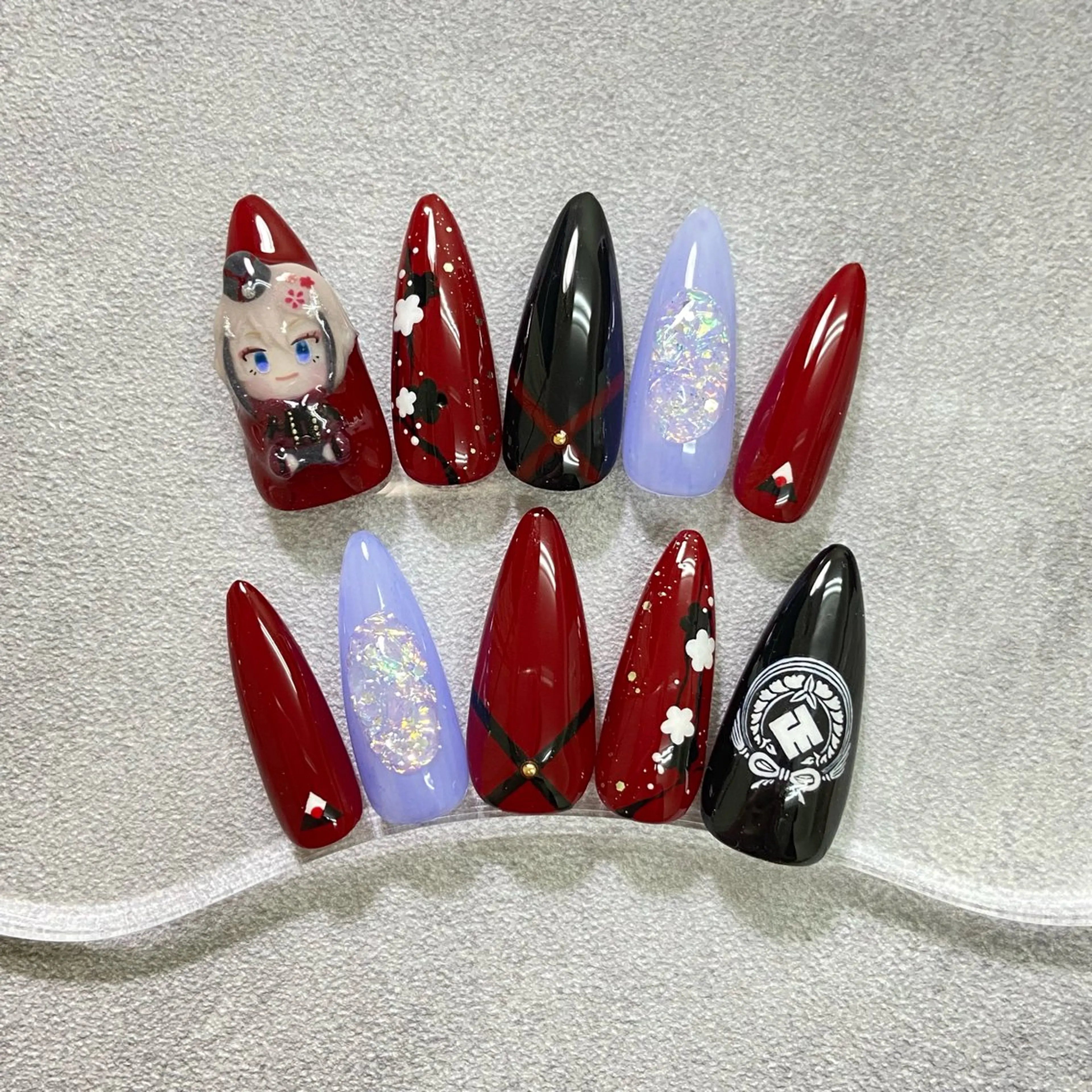 ネイル ネイルチップ nail salon Lumièreのネイルデザイン