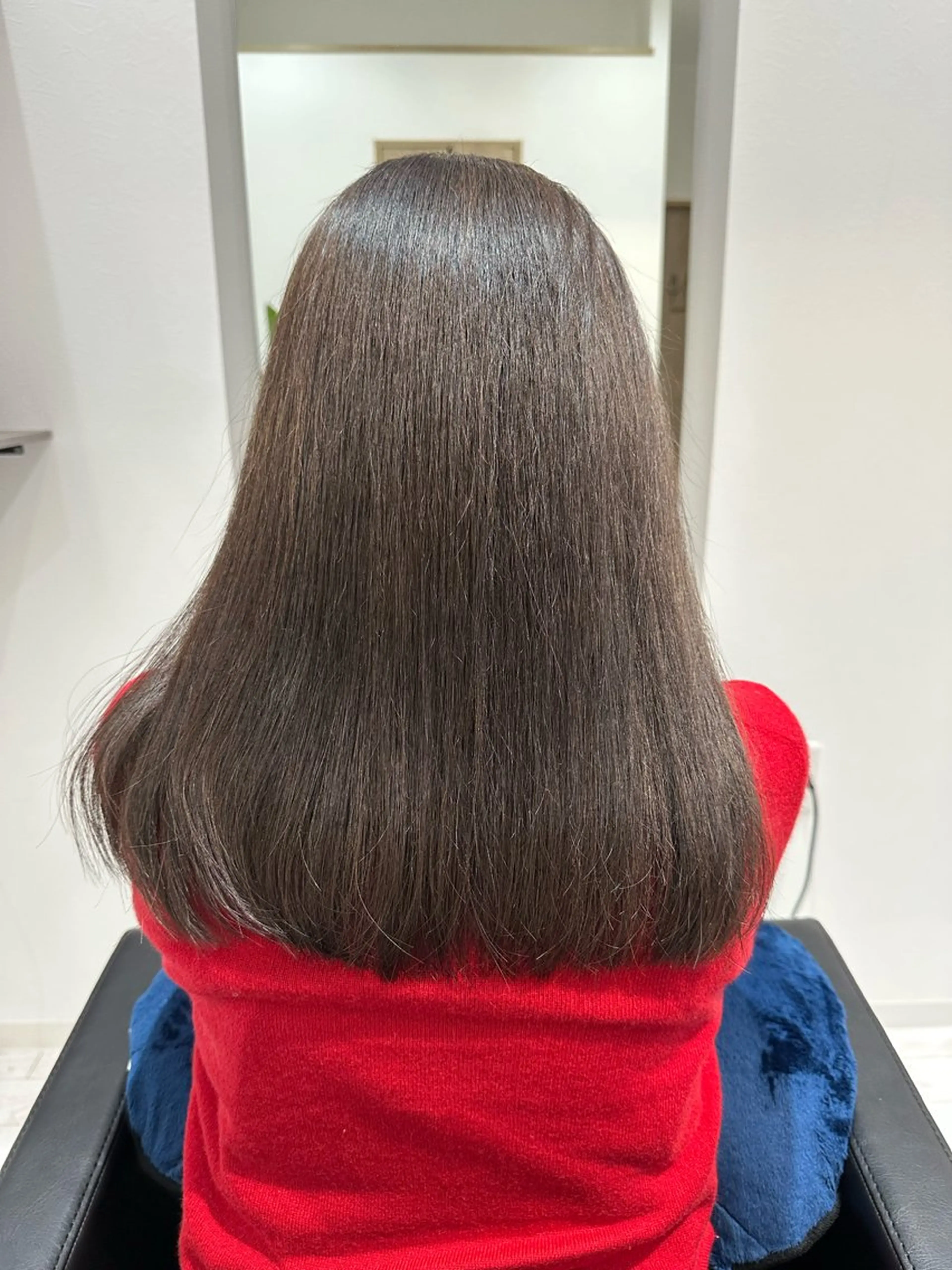 セミロング 縮毛矯正 清塚　広斗 髪質改善/メンズヘアのヘアスタイル